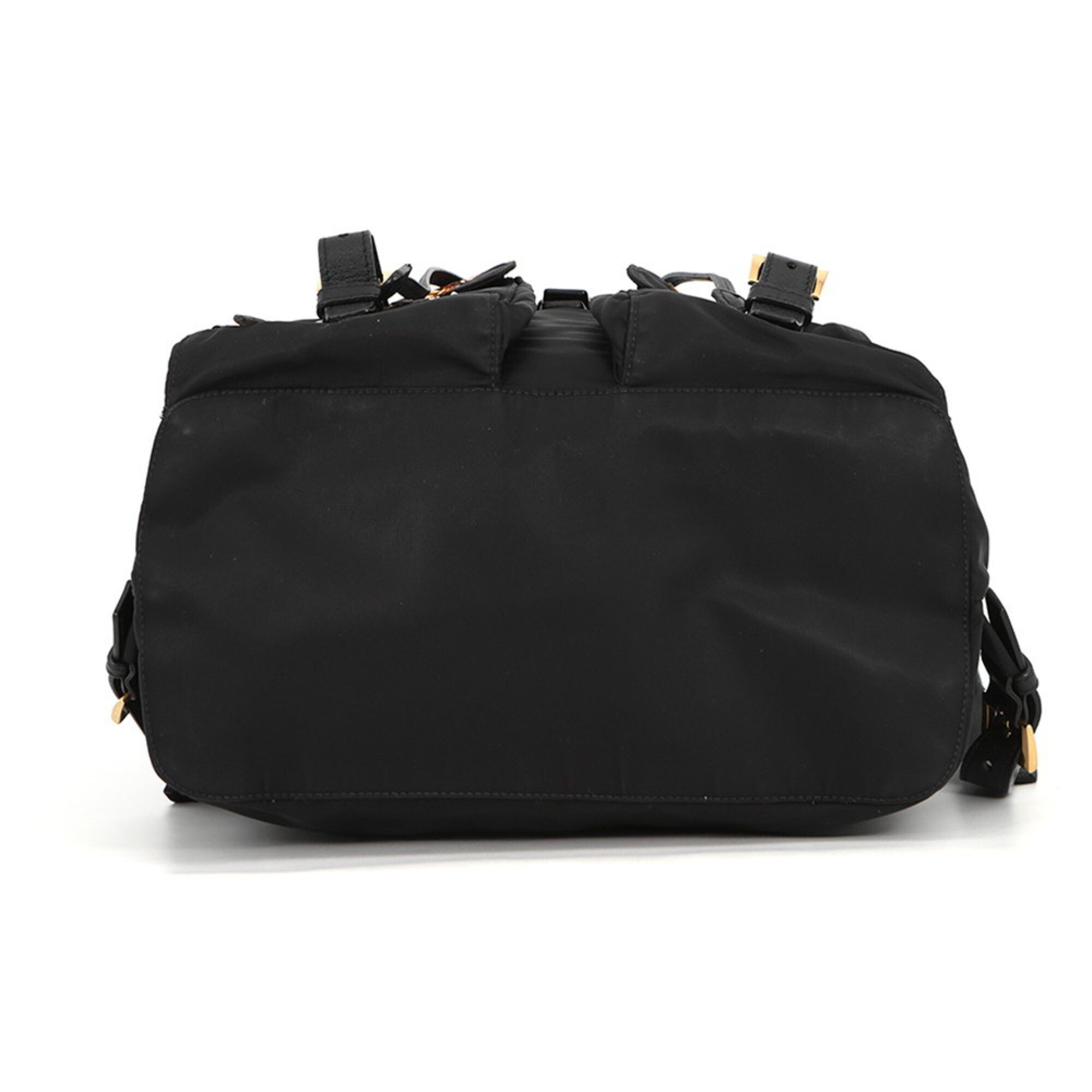 Nylon Leather Backpack Handbag (Pre-Owned) - Prada - Modalova
