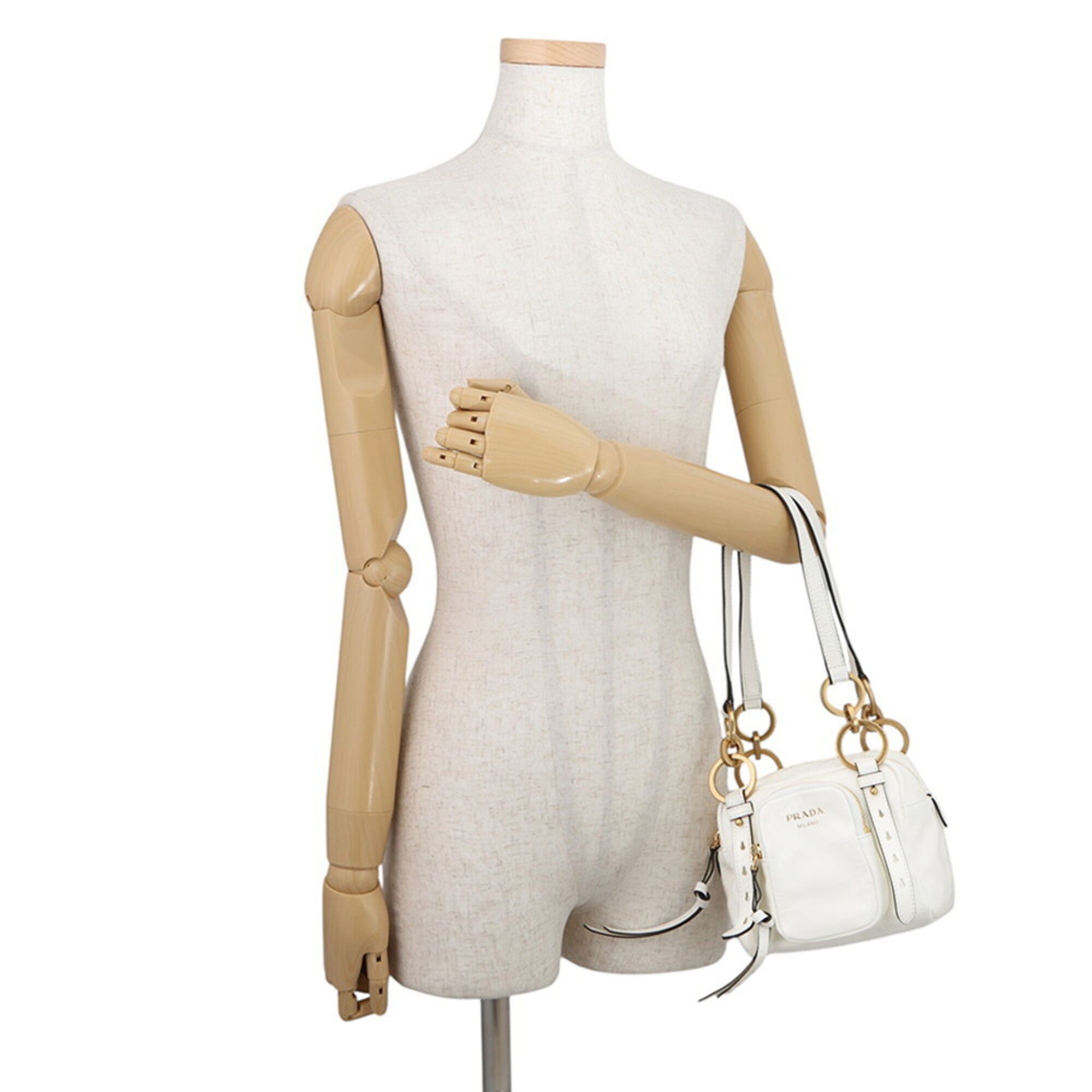 Leather Handbag Shoulder Bag (Pre-Owned) - Prada - Modalova