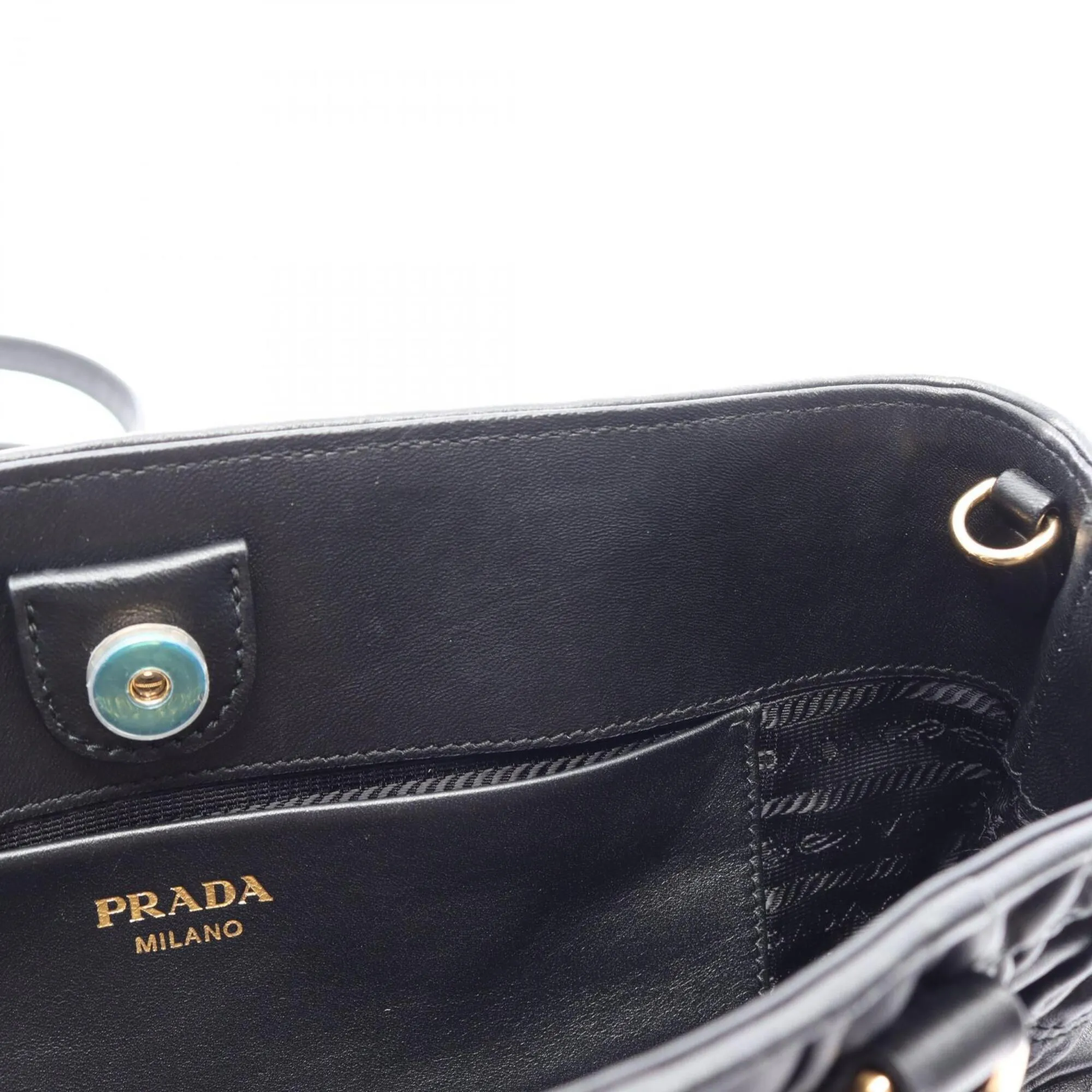 Leather Handbag (Pre-Owned) - Prada - Modalova