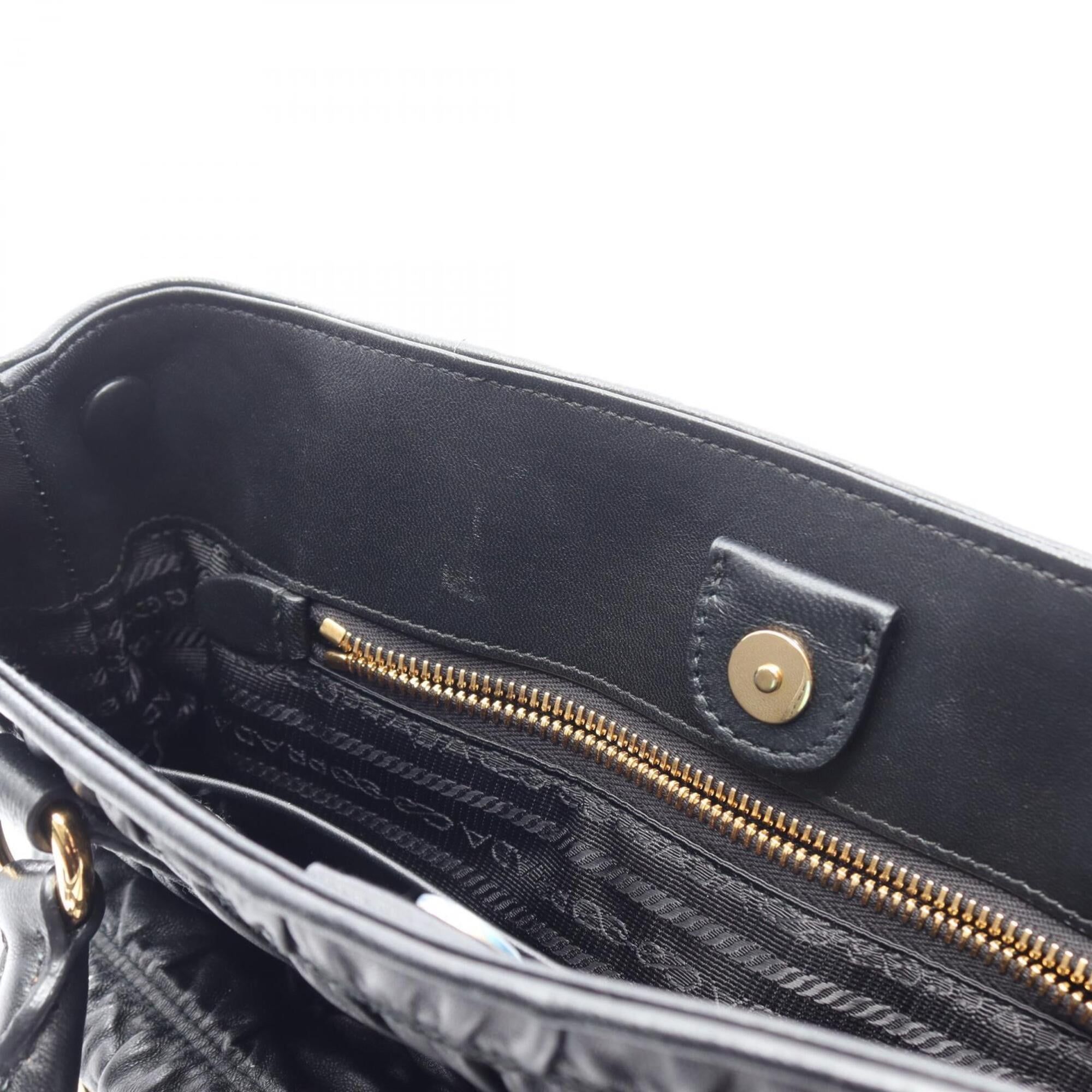 Leather Handbag (Pre-Owned) - Prada - Modalova