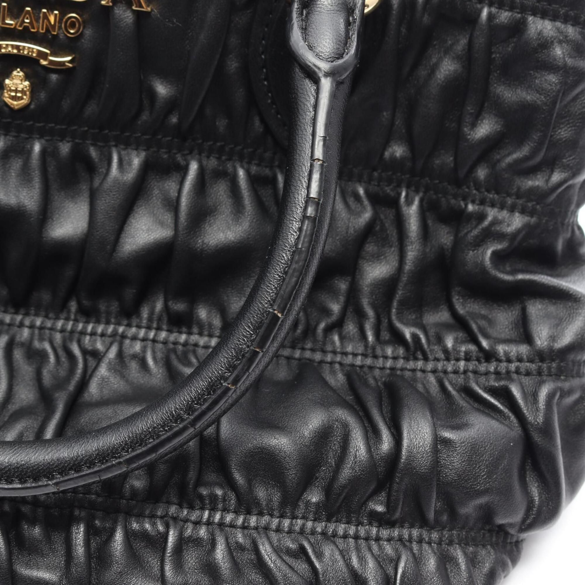 Leather Handbag (Pre-Owned) - Prada - Modalova