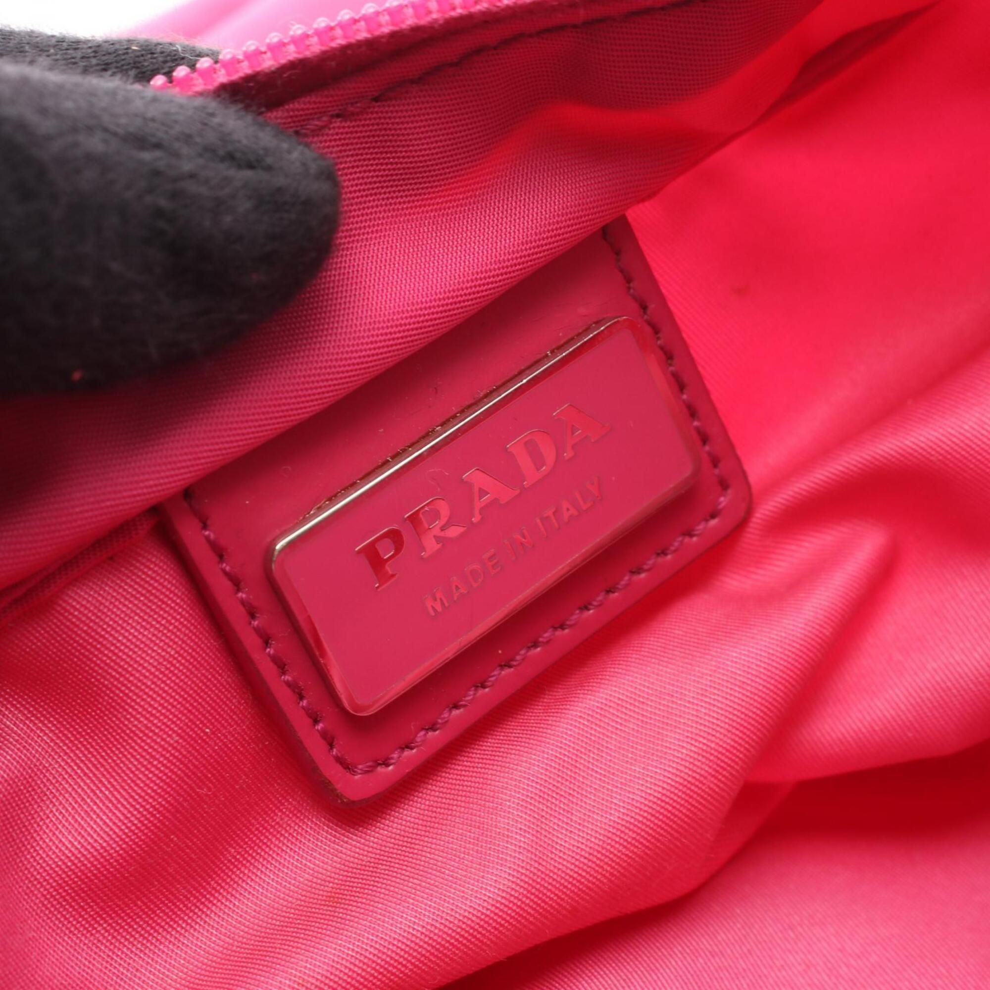 Leather Nylon Handbag Shoulder Bag (Pre-Owned) - Prada - Modalova