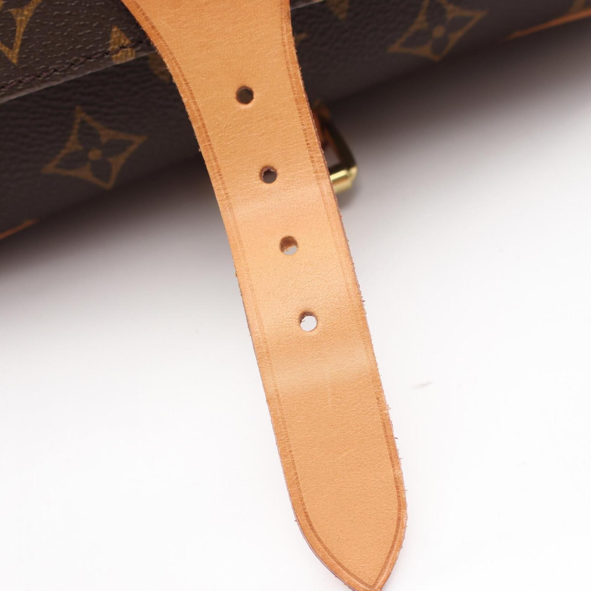 Coated Canvas Pvc Monogram Leather Handbag Shoulder Bag (Pre-Owned) - Louis Vuitton - Modalova