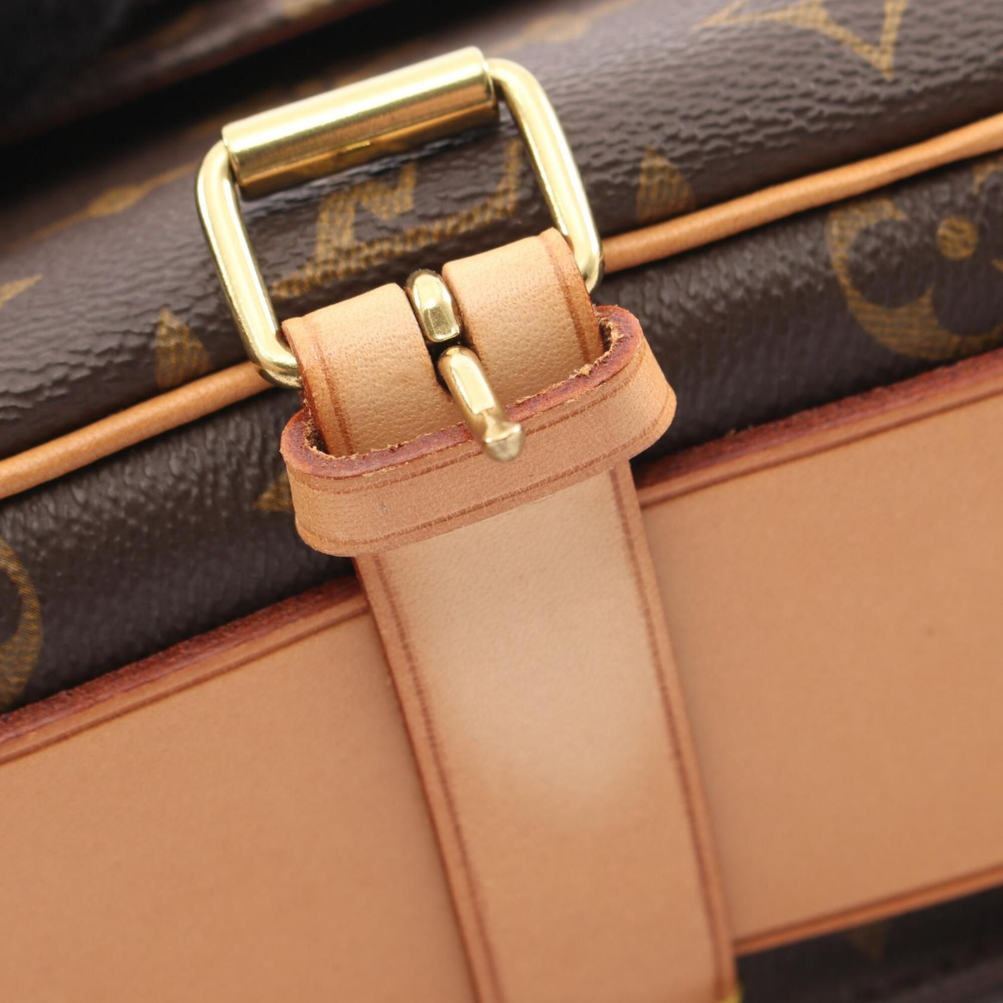 Coated Canvas Pvc Monogram Leather Handbag Shoulder Bag (Pre-Owned) - Louis Vuitton - Modalova