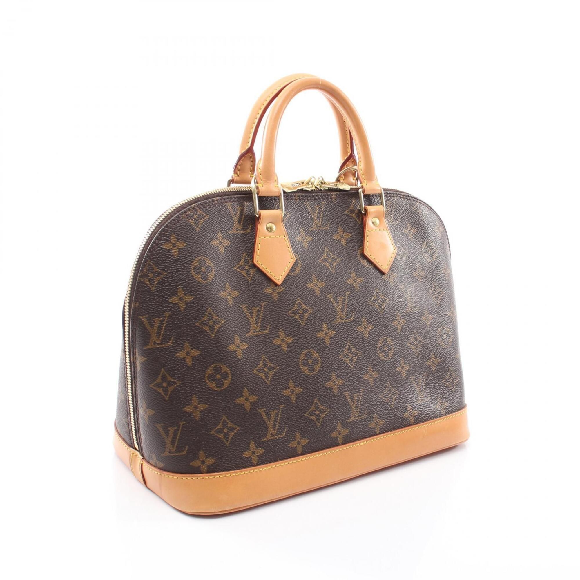 Pvc Coated Canvas Leather Handbag (Pre-Owned) - Louis Vuitton - Modalova