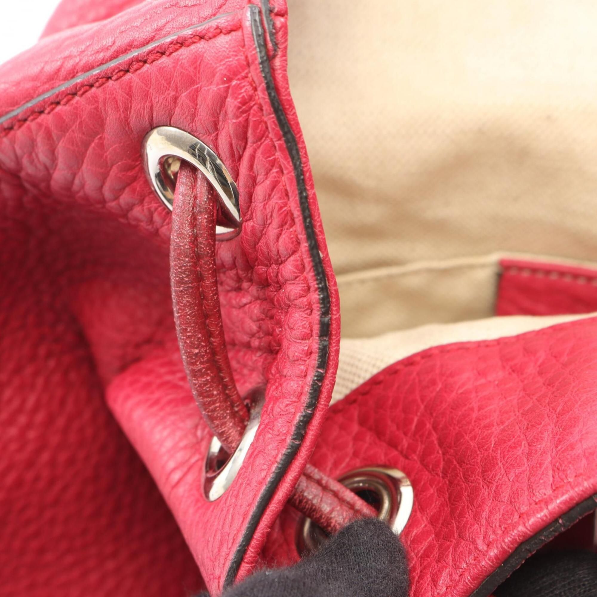 Leather Backpack (Pre-Owned) - Gucci - Modalova