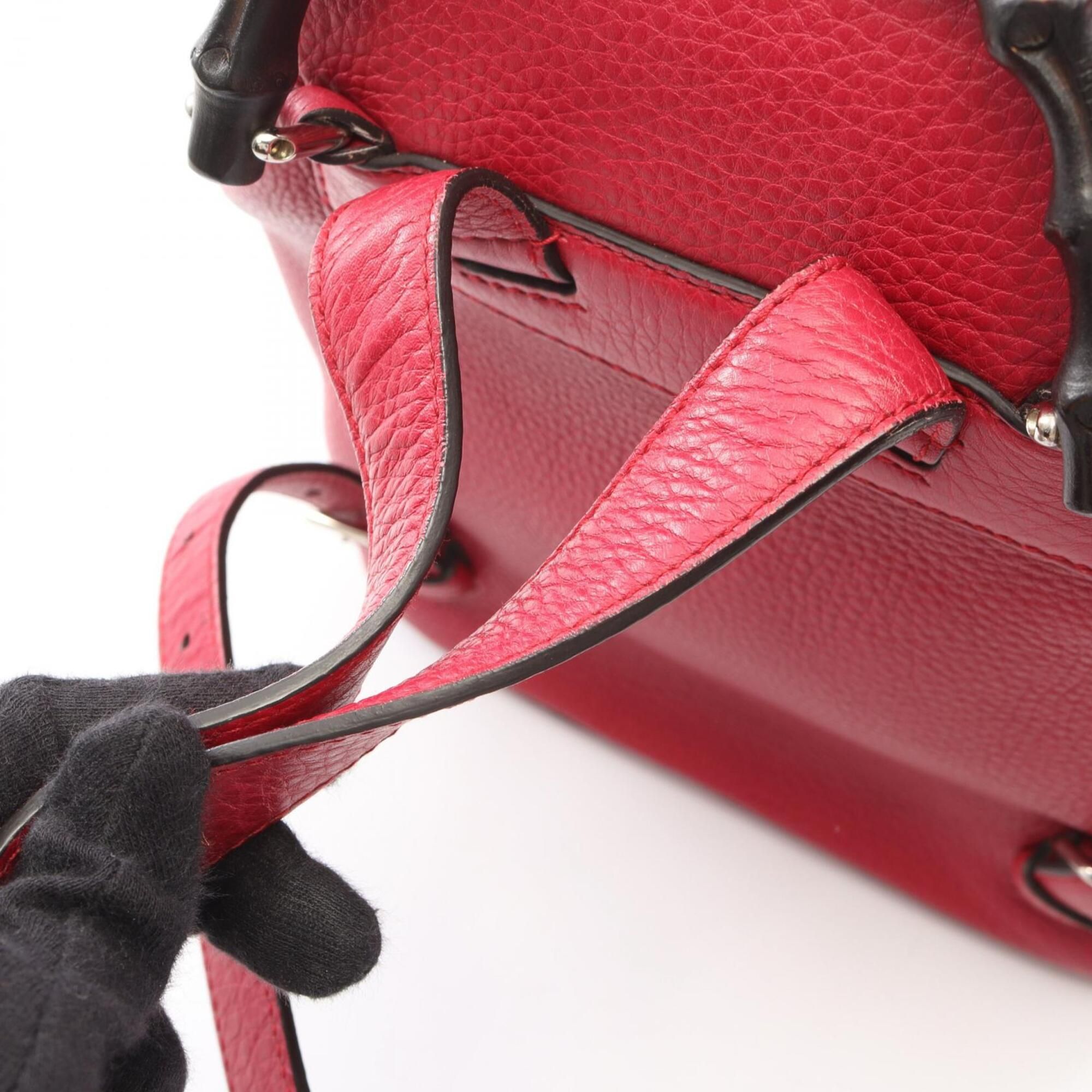 Leather Backpack (Pre-Owned) - Gucci - Modalova