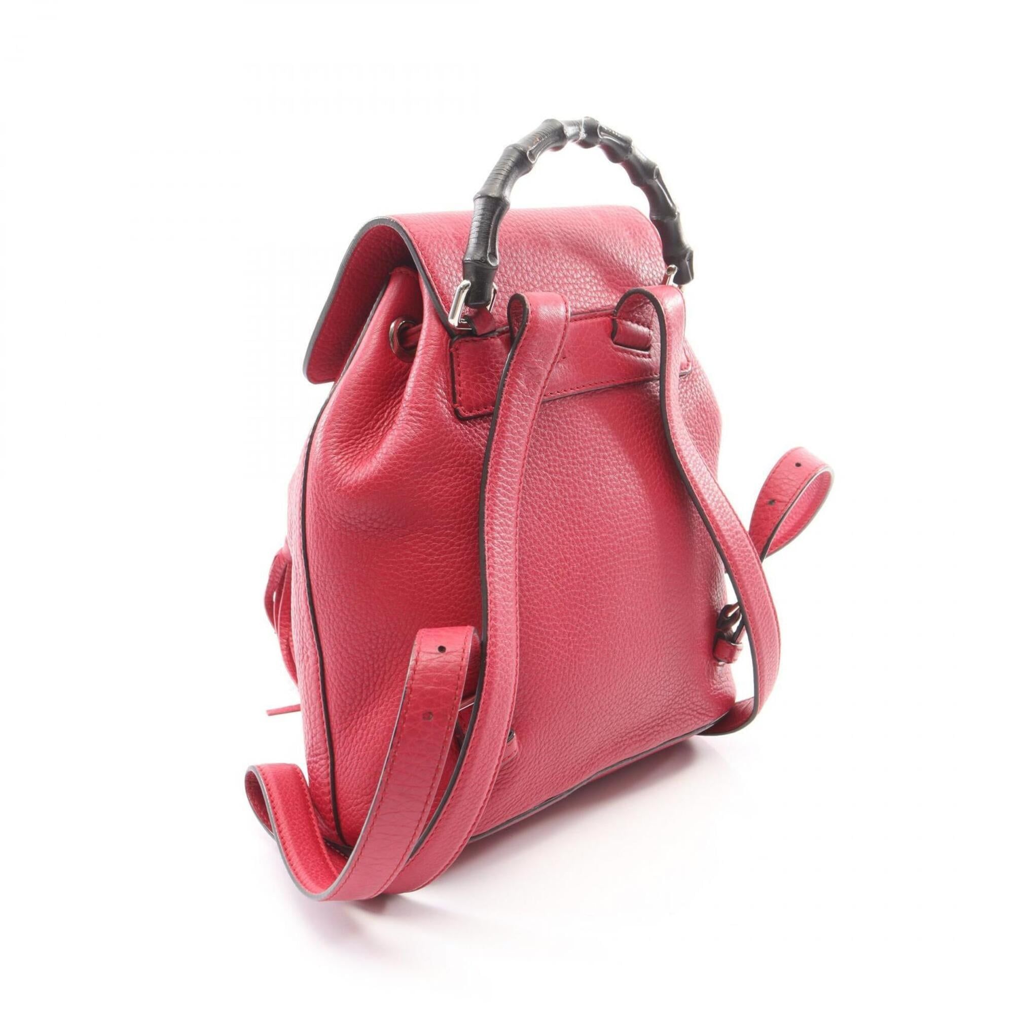 Leather Backpack (Pre-Owned) - Gucci - Modalova