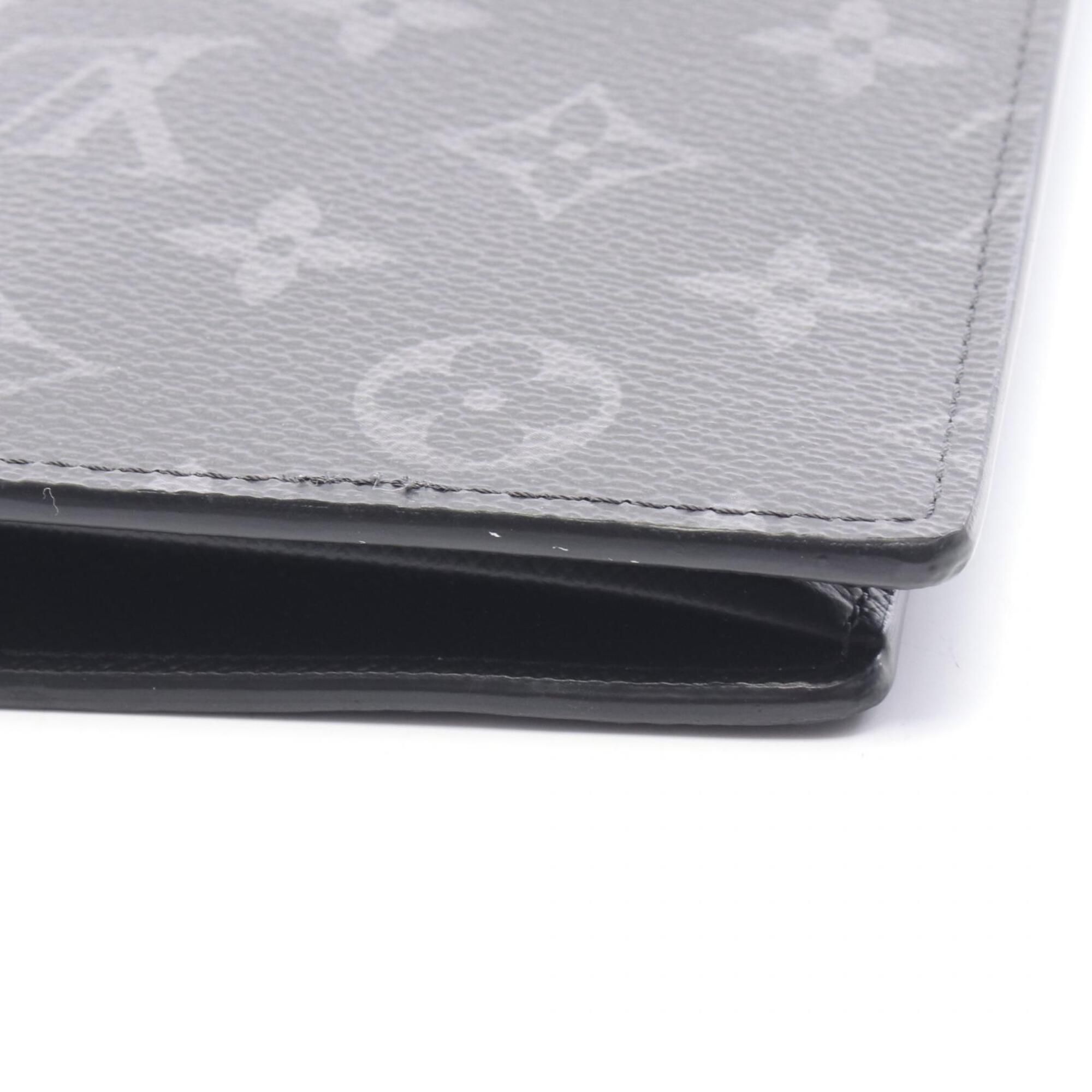 Monogram Eclipse Pvc Long Wallet (Bi-Fold) (Pre-Owned) - Louis Vuitton - Modalova
