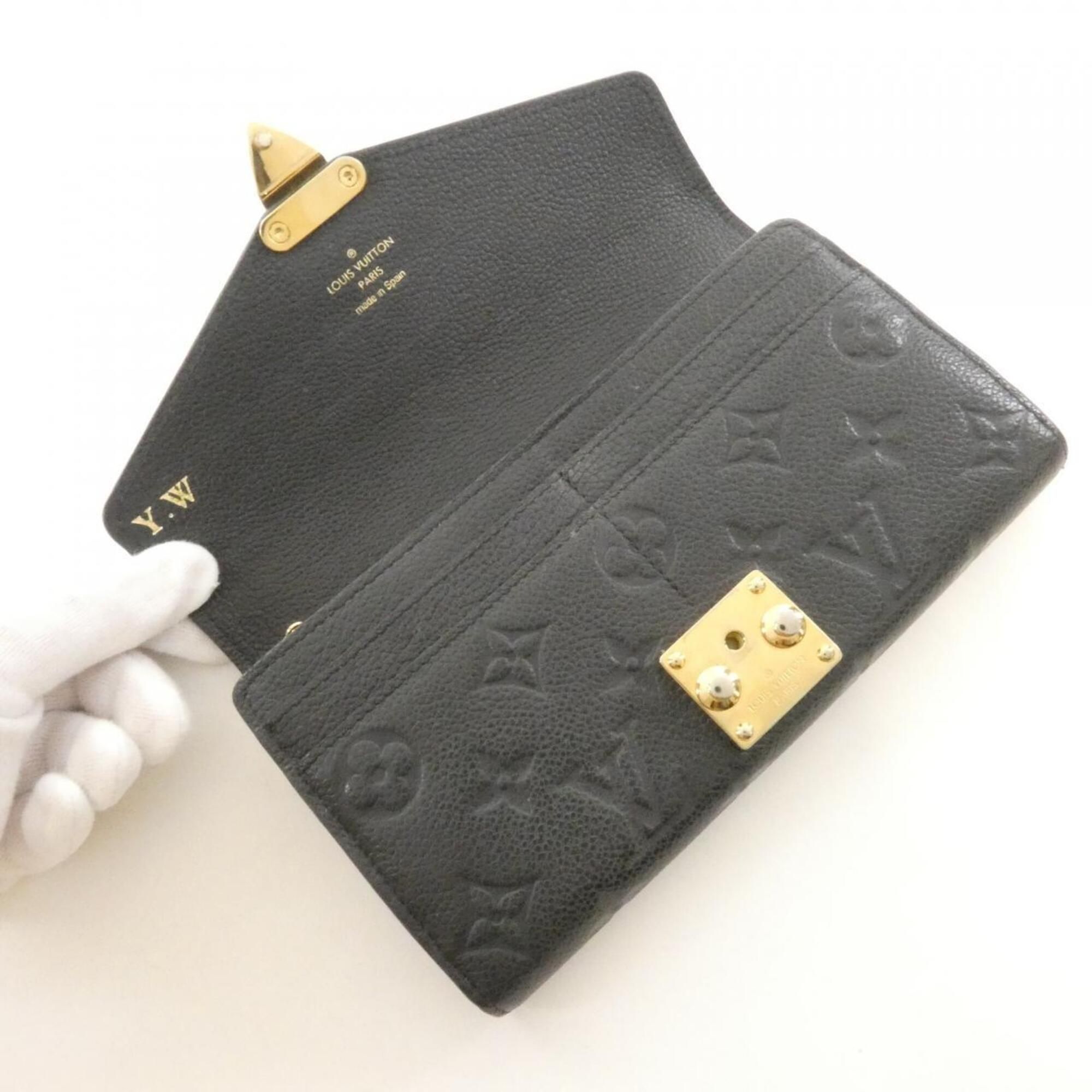 Monogram Empreinte Leather Long Wallet (Bi-Fold) (Pre-Owned) - Louis Vuitton - Modalova