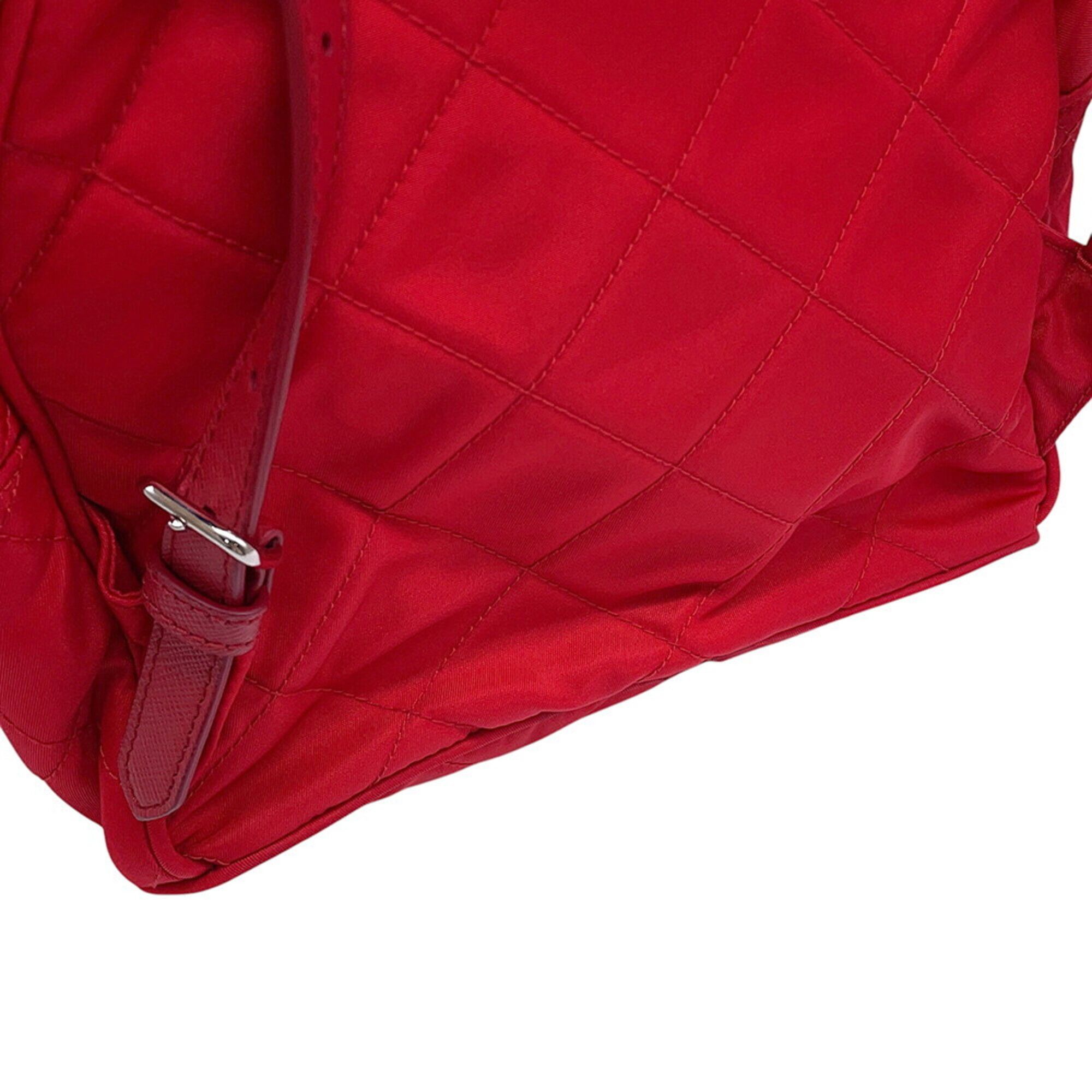 Nylon Leather Backpack (Pre-Owned) - Prada - Modalova