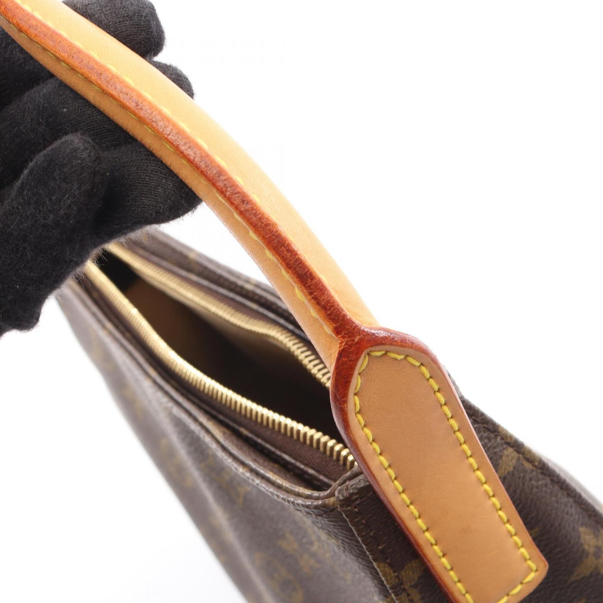 Coated Canvas Leather Handbag Shoulder Bag (Pre-Owned) - Louis Vuitton - Modalova