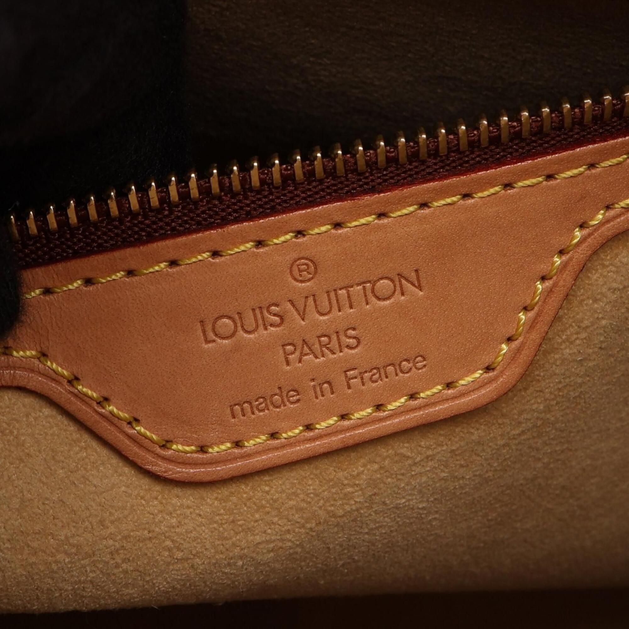 Coated Canvas Leather Handbag Shoulder Bag (Pre-Owned) - Louis Vuitton - Modalova