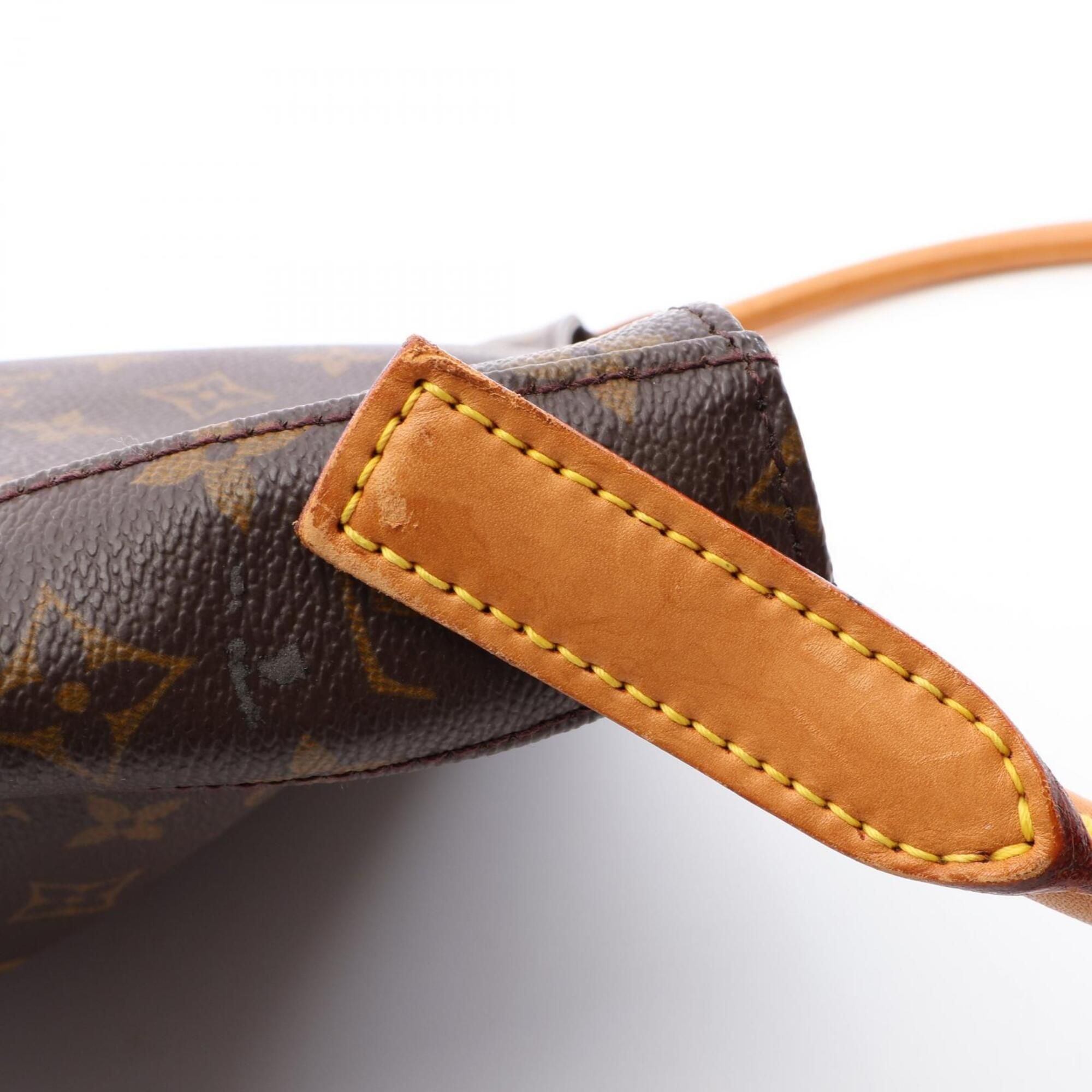 Coated Canvas Leather Handbag Shoulder Bag (Pre-Owned) - Louis Vuitton - Modalova