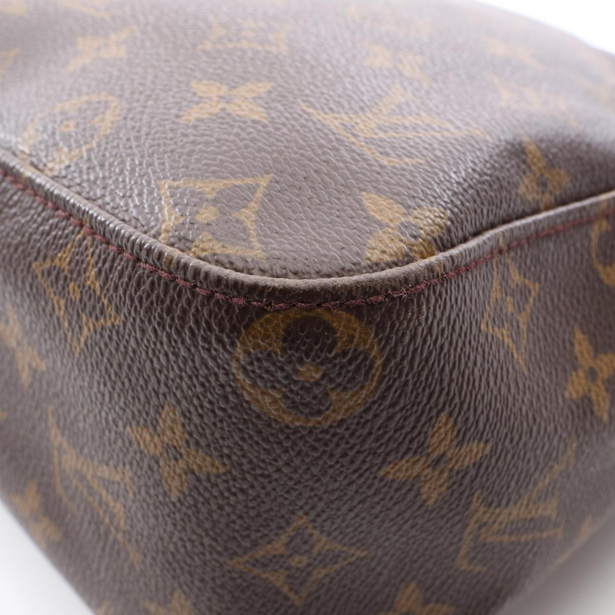 Coated Canvas Leather Handbag Shoulder Bag (Pre-Owned) - Louis Vuitton - Modalova