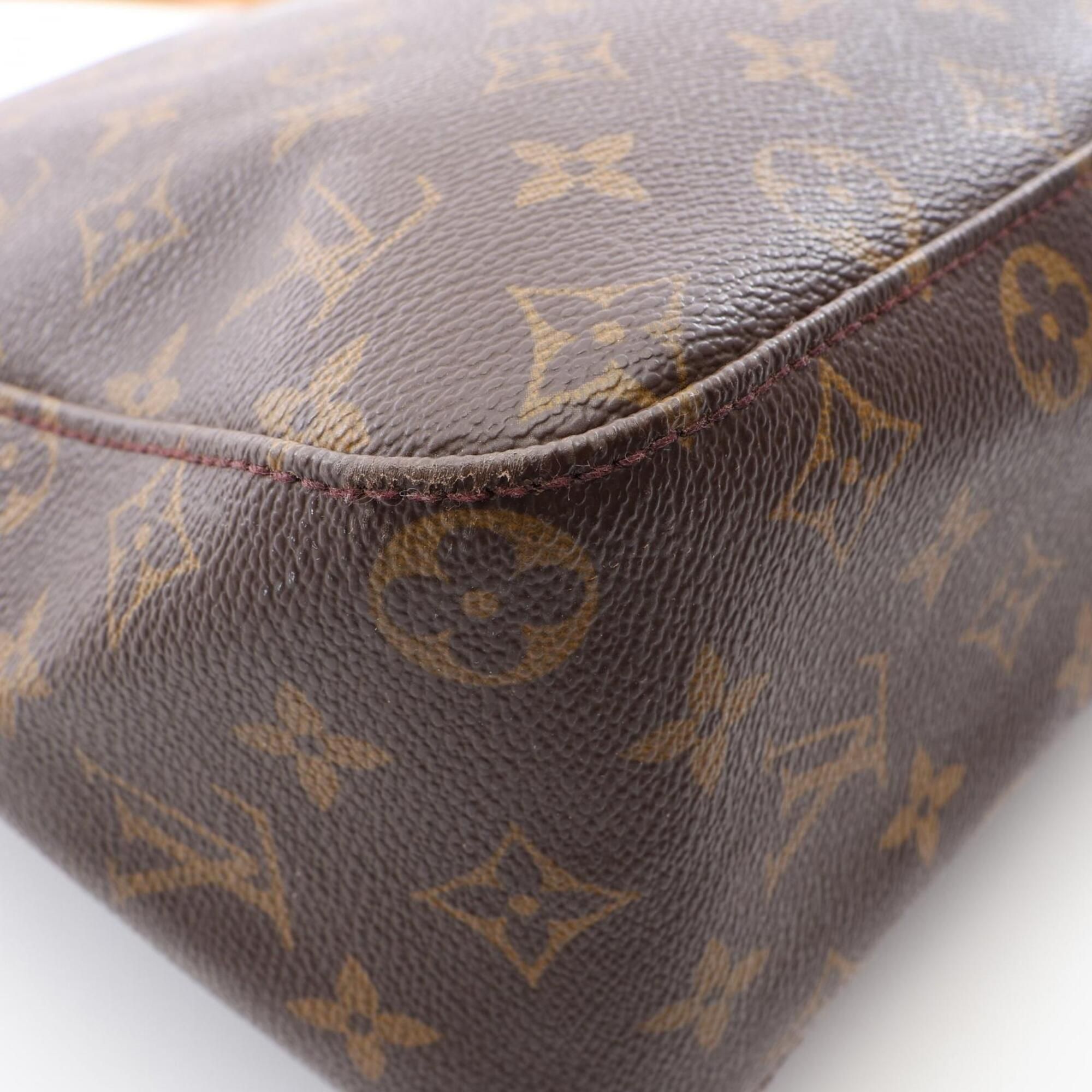 Coated Canvas Leather Handbag Shoulder Bag (Pre-Owned) - Louis Vuitton - Modalova