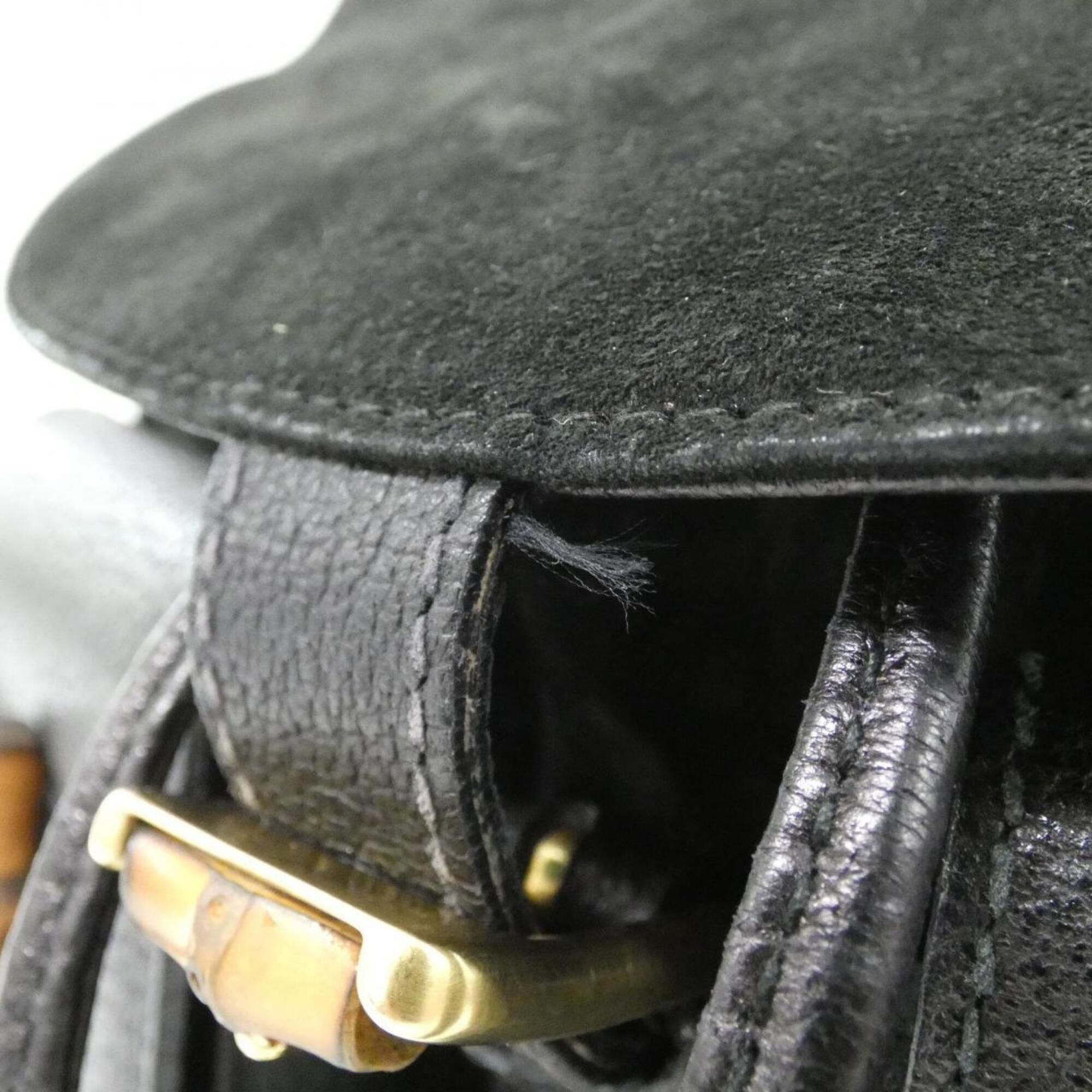 Suede Leather Backpack (Pre-Owned) - Gucci - Modalova