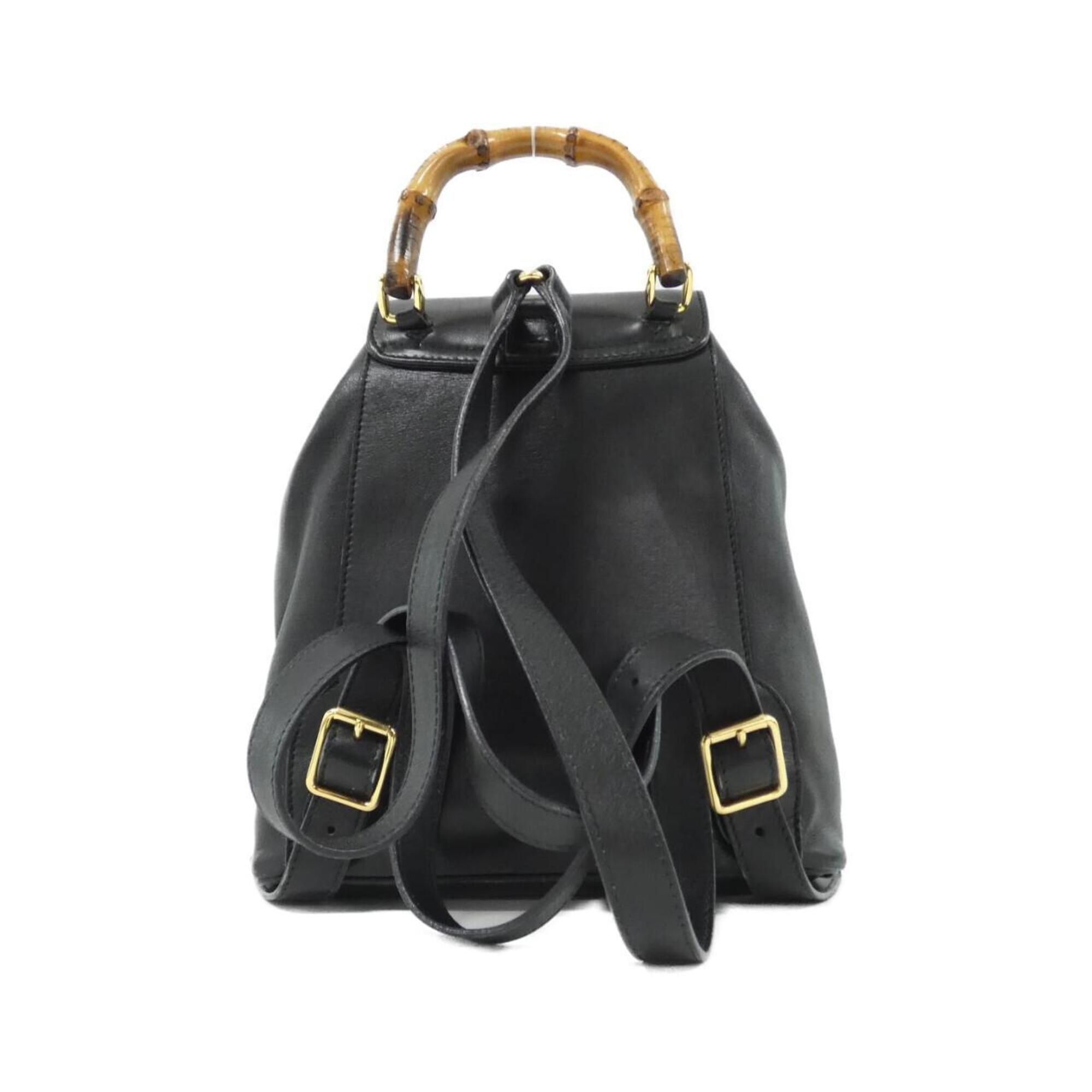 Leather Backpack (Pre-Owned) - Gucci - Modalova