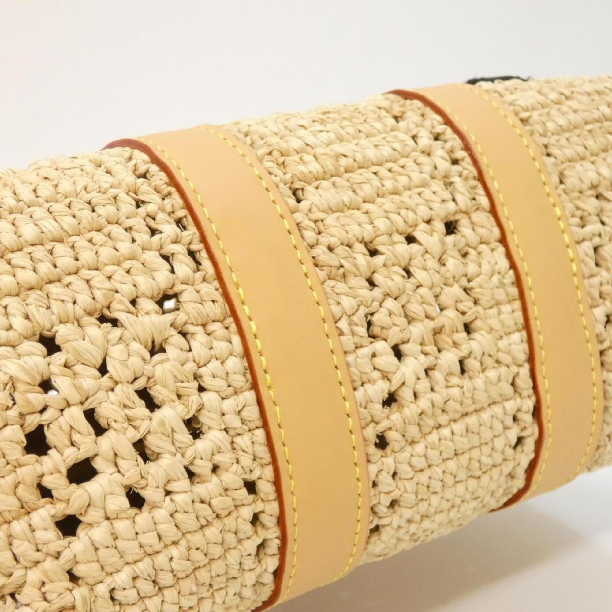 Raffia Boston Bag (Pre-Owned) - Louis Vuitton - Modalova