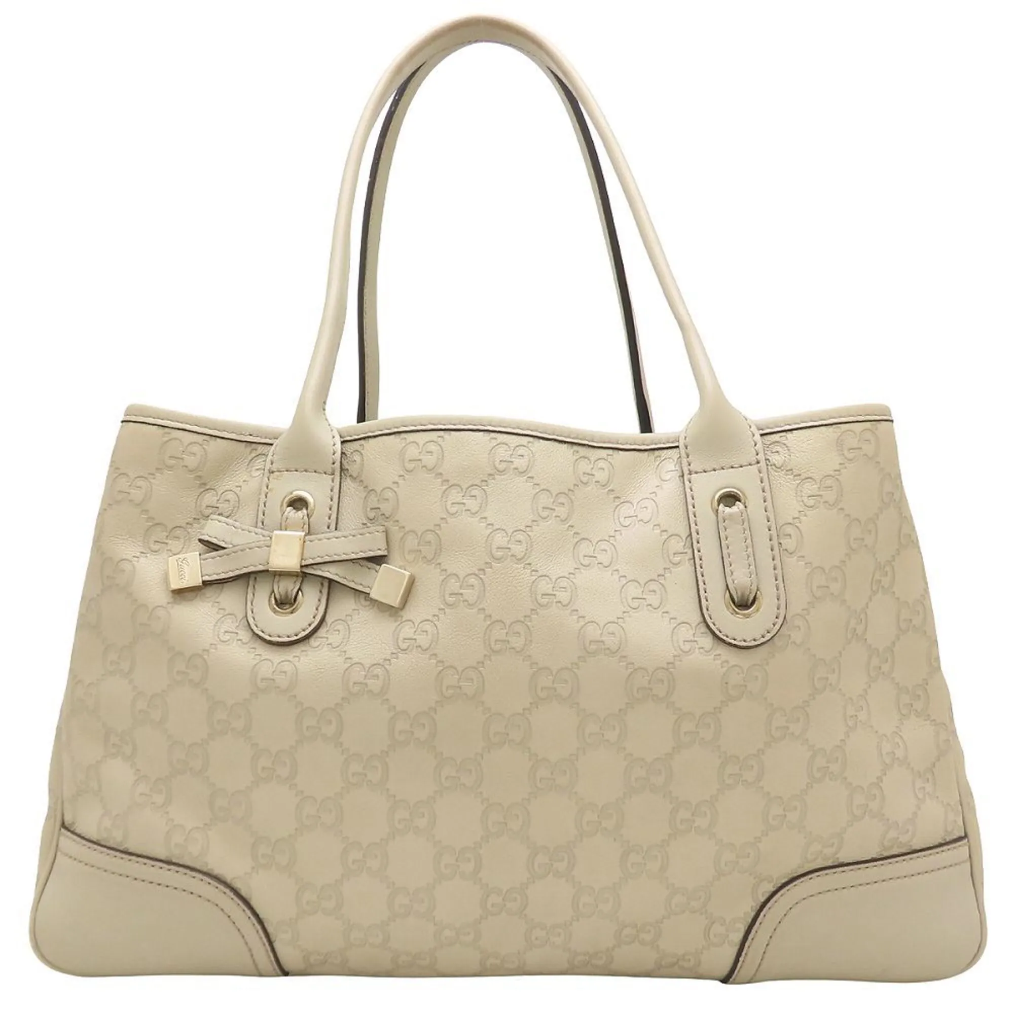 Leather Tote Bag (Pre-Owned) - Gucci - Modalova