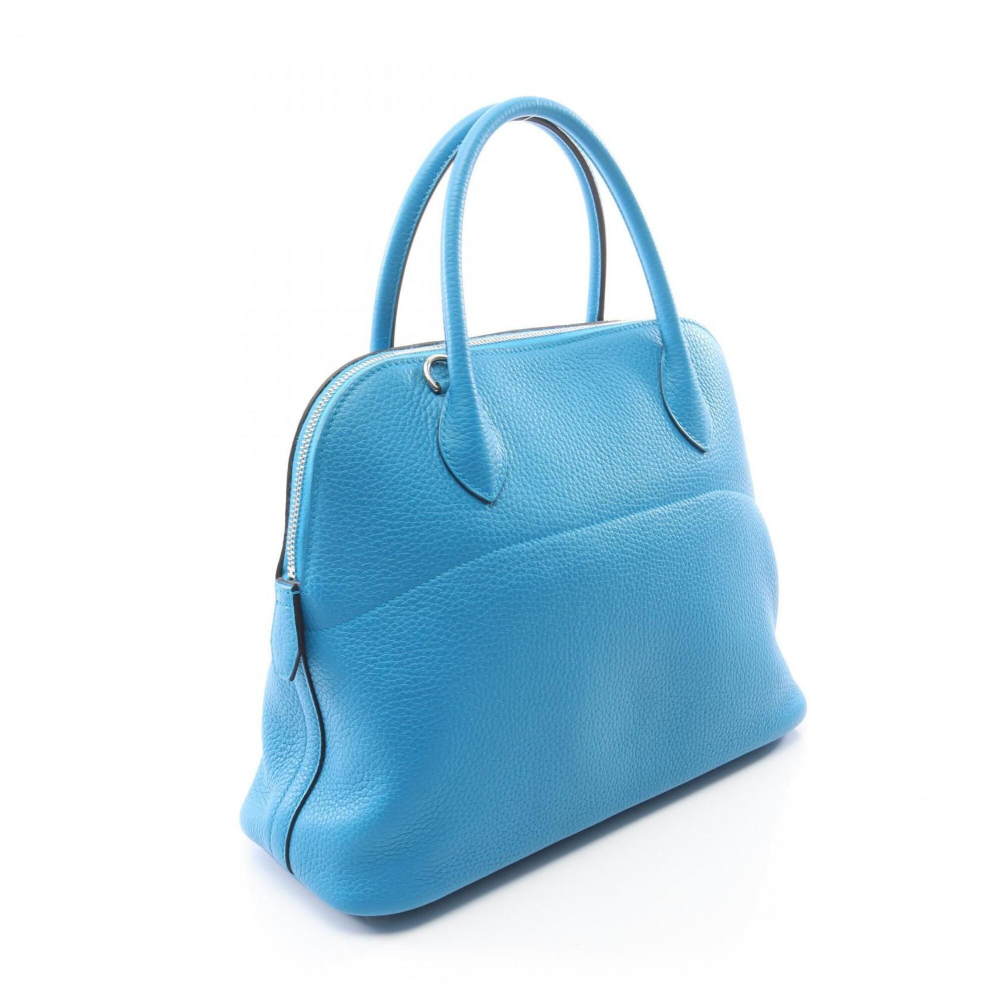 Taurillon Clemence Leather Leather Handbag (Pre-Owned) - Hermes - Modalova