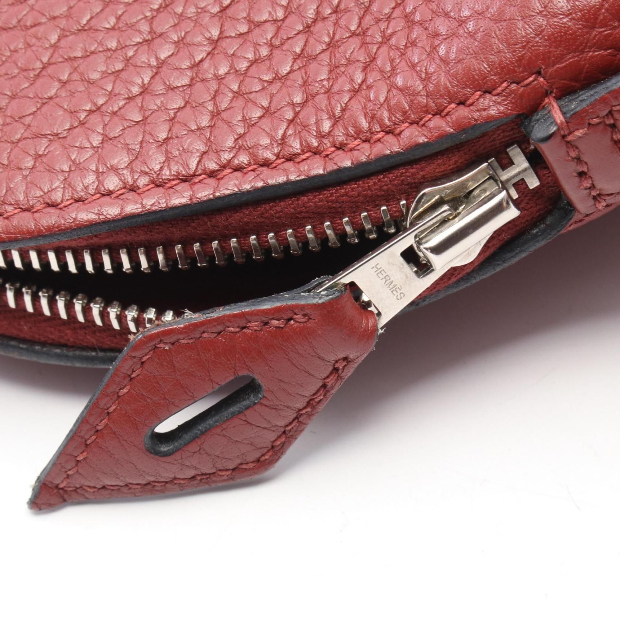Taurillon Clemence Leather Leather Handbag (Pre-Owned) - Hermes - Modalova