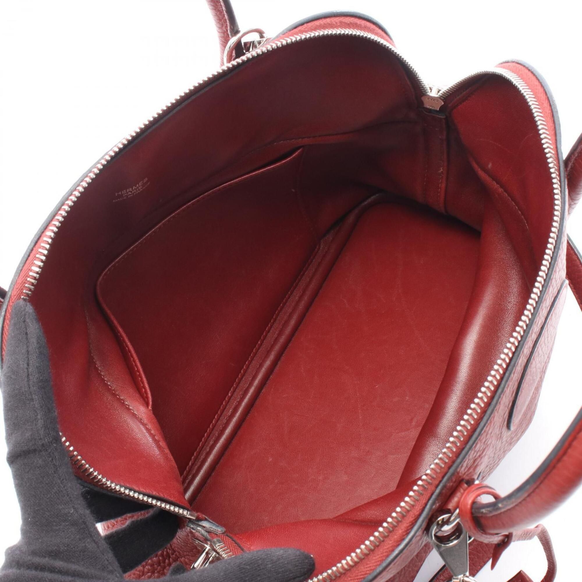 Taurillon Clemence Leather Leather Handbag (Pre-Owned) - Hermes - Modalova