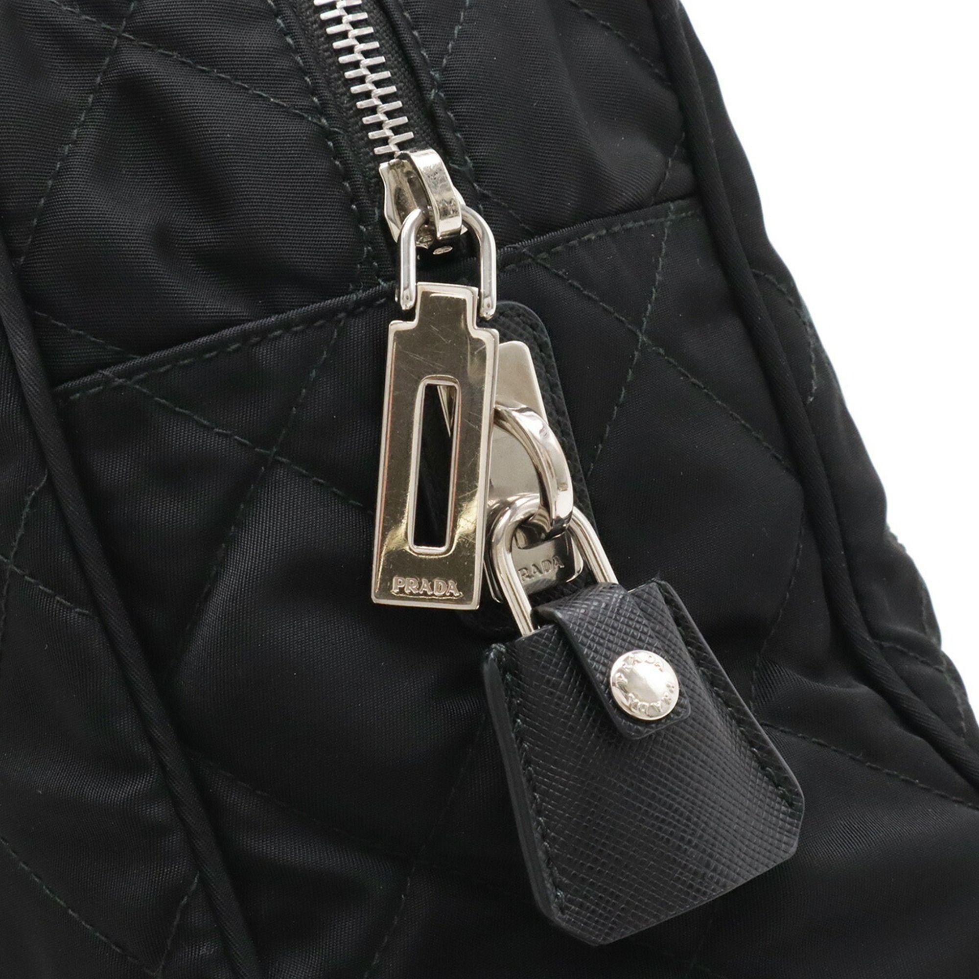 Nylon Leather Shoulder Bag (Pre-Owned) - Prada - Modalova