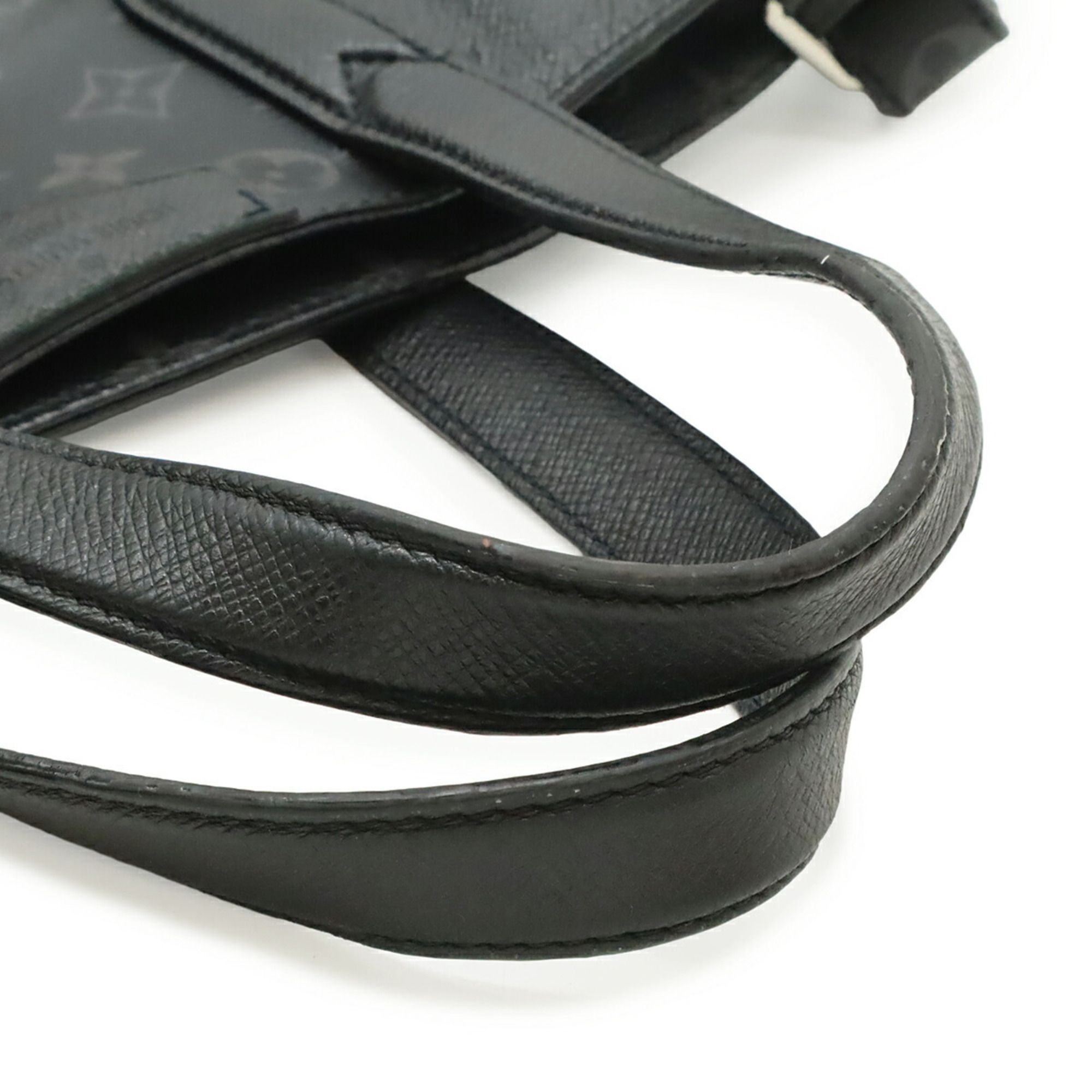 Monogram Eclipse Monogram Eclipse Taiga Leather Shoulder Bag Tote Bag (Pre-Owned) - Louis Vuitton - Modalova