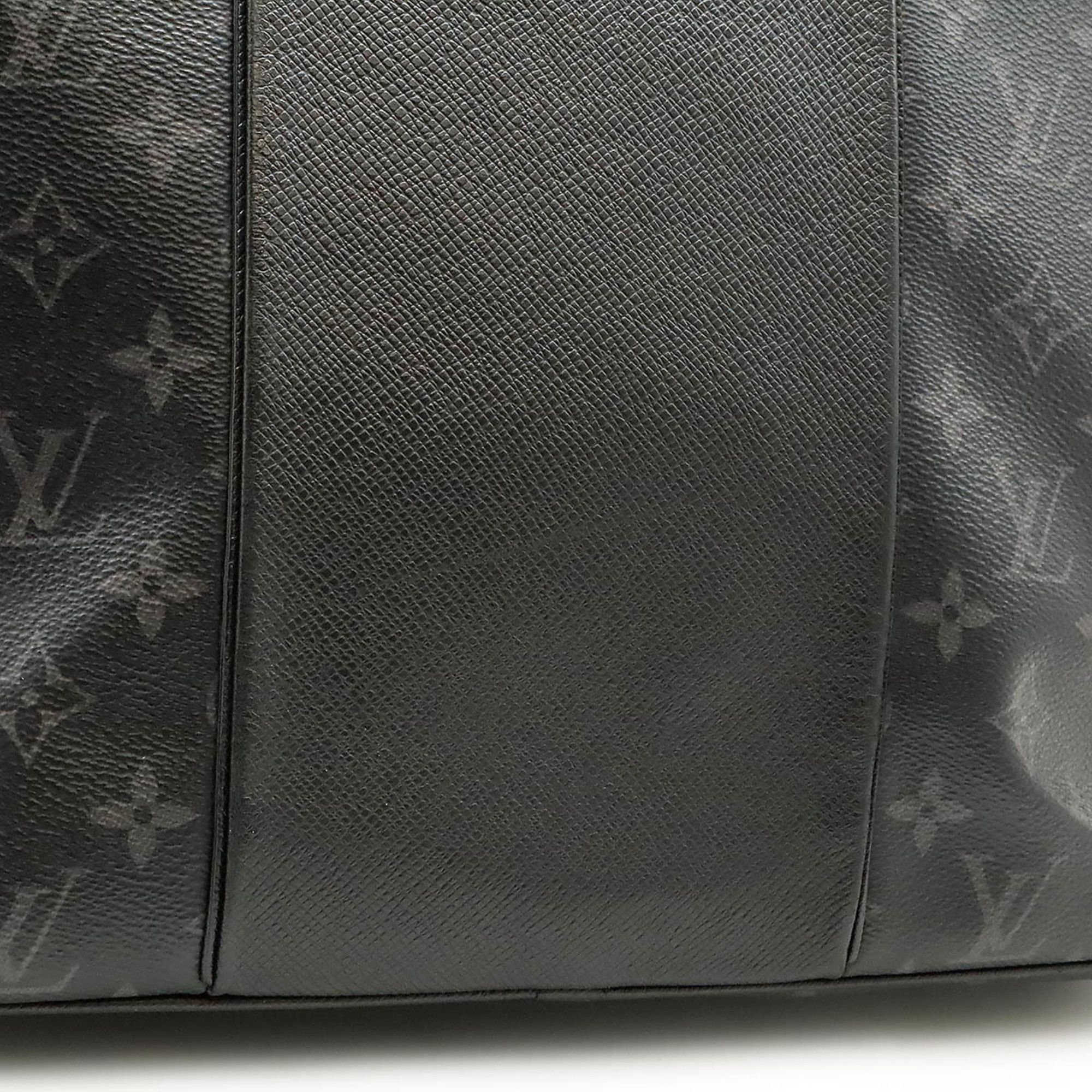 Monogram Eclipse Monogram Eclipse Taiga Leather Shoulder Bag Tote Bag (Pre-Owned) - Louis Vuitton - Modalova