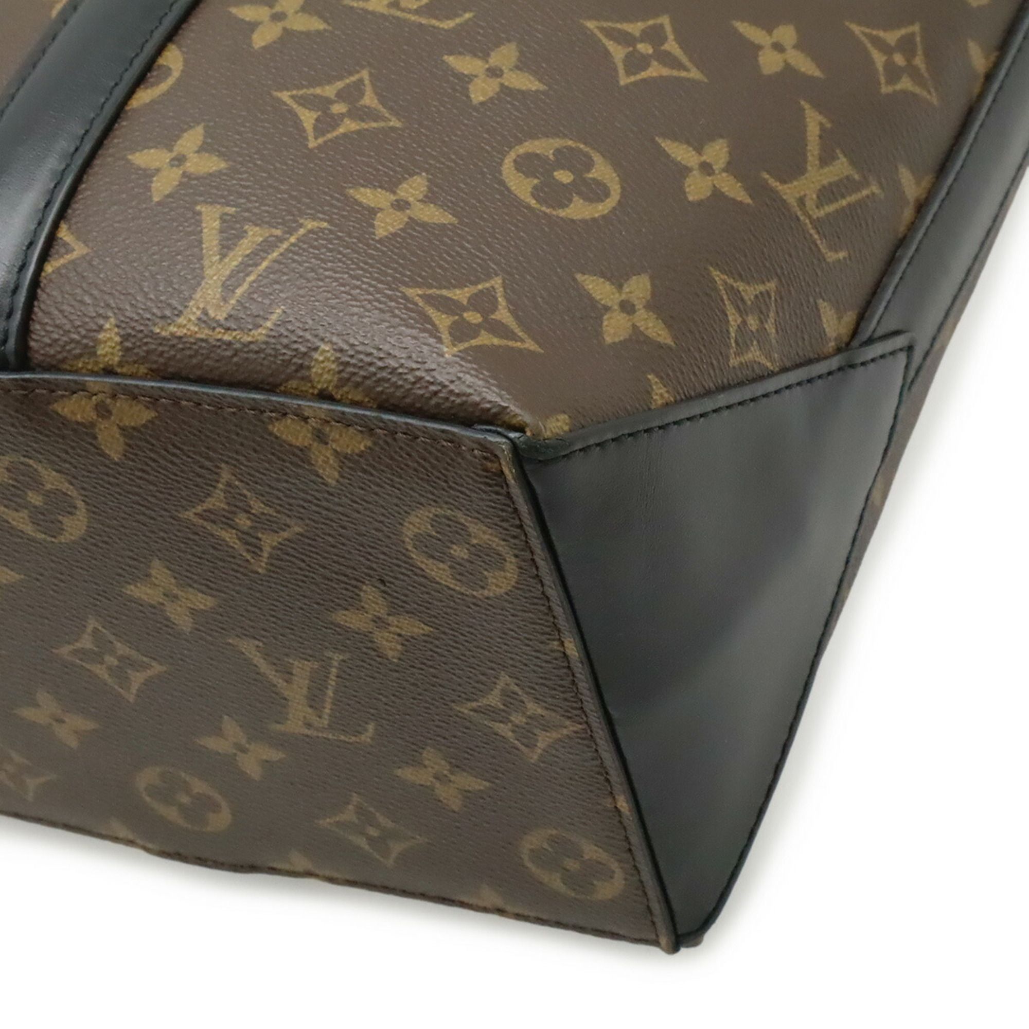 Monogram Leather Pouch Shoulder Bag Tote Bag (Pre-Owned) - Louis Vuitton - Modalova