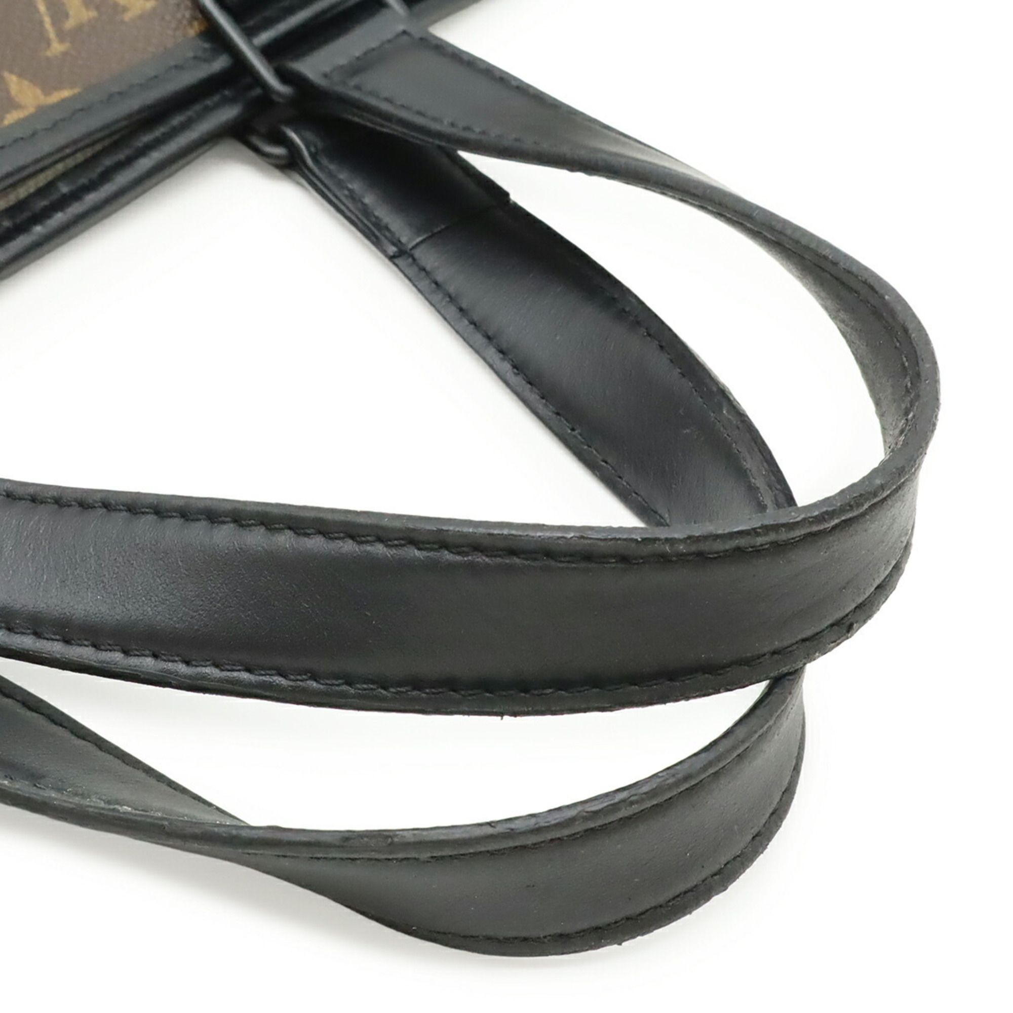 Monogram Leather Pouch Shoulder Bag Tote Bag (Pre-Owned) - Louis Vuitton - Modalova