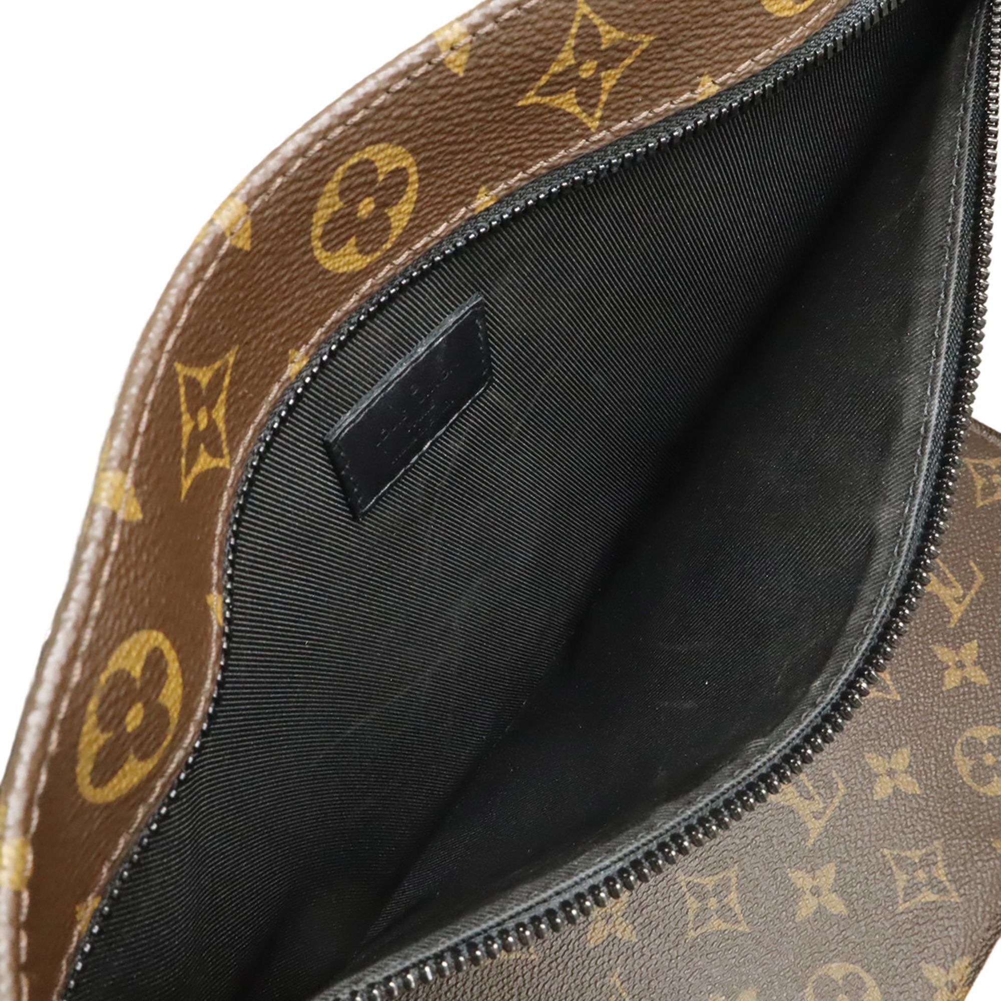 Monogram Leather Pouch Shoulder Bag Tote Bag (Pre-Owned) - Louis Vuitton - Modalova