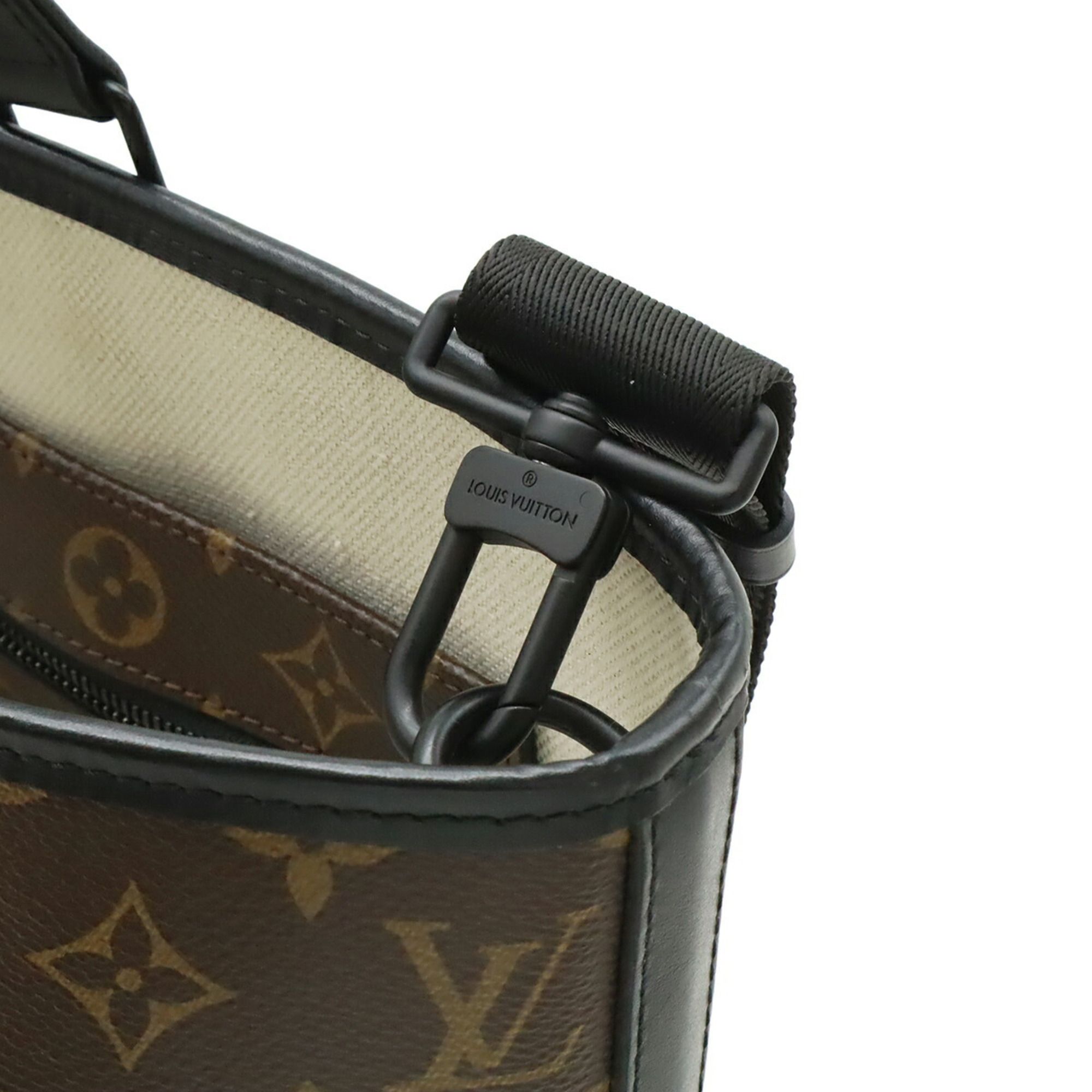 Monogram Leather Pouch Shoulder Bag Tote Bag (Pre-Owned) - Louis Vuitton - Modalova