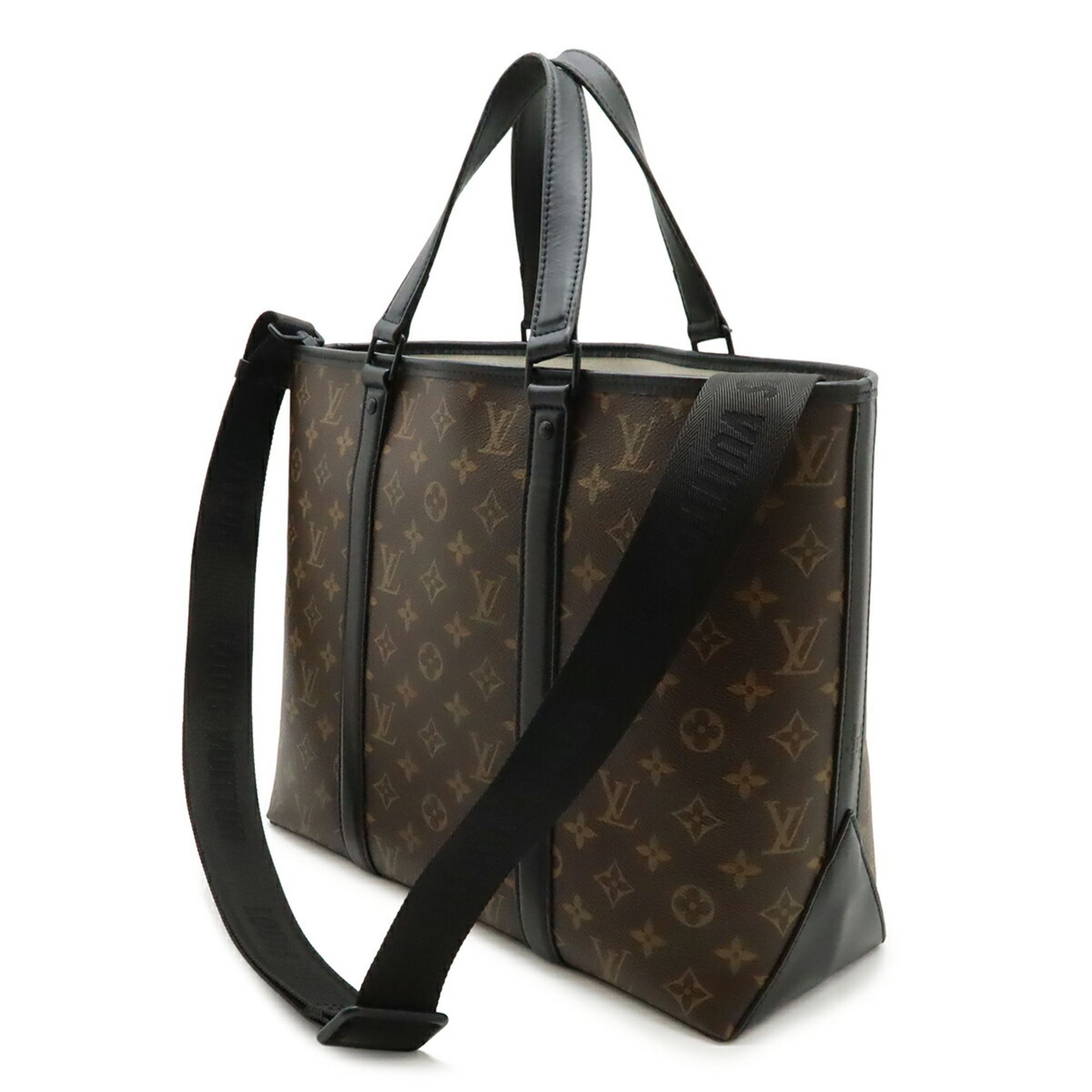 Monogram Leather Pouch Shoulder Bag Tote Bag (Pre-Owned) - Louis Vuitton - Modalova