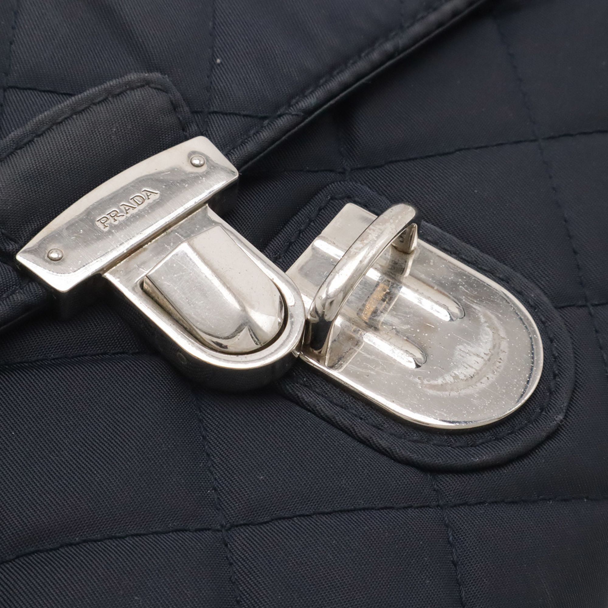 Nylon Leather Shoulder Bag (Pre-Owned) - Prada - Modalova
