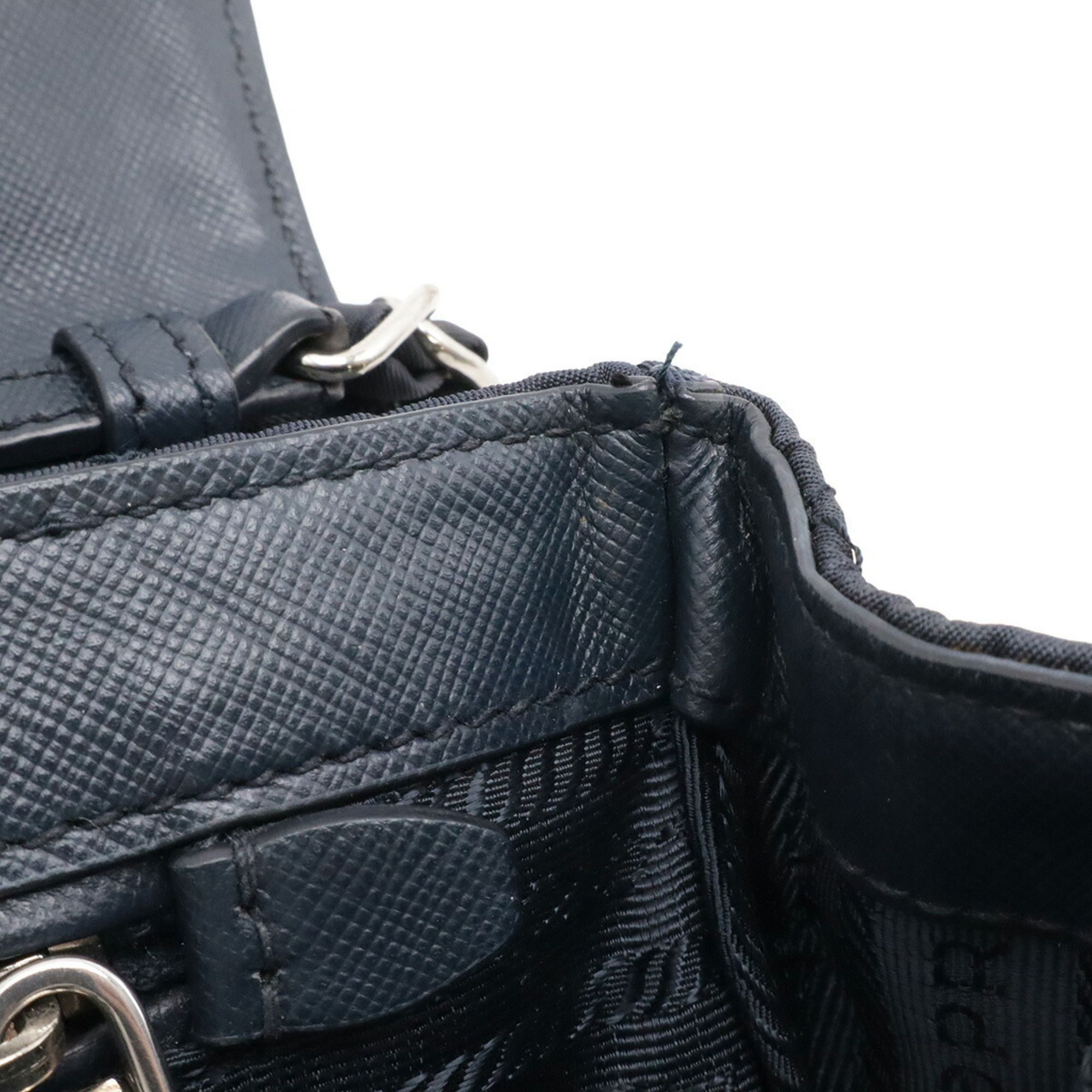 Nylon Leather Shoulder Bag (Pre-Owned) - Prada - Modalova