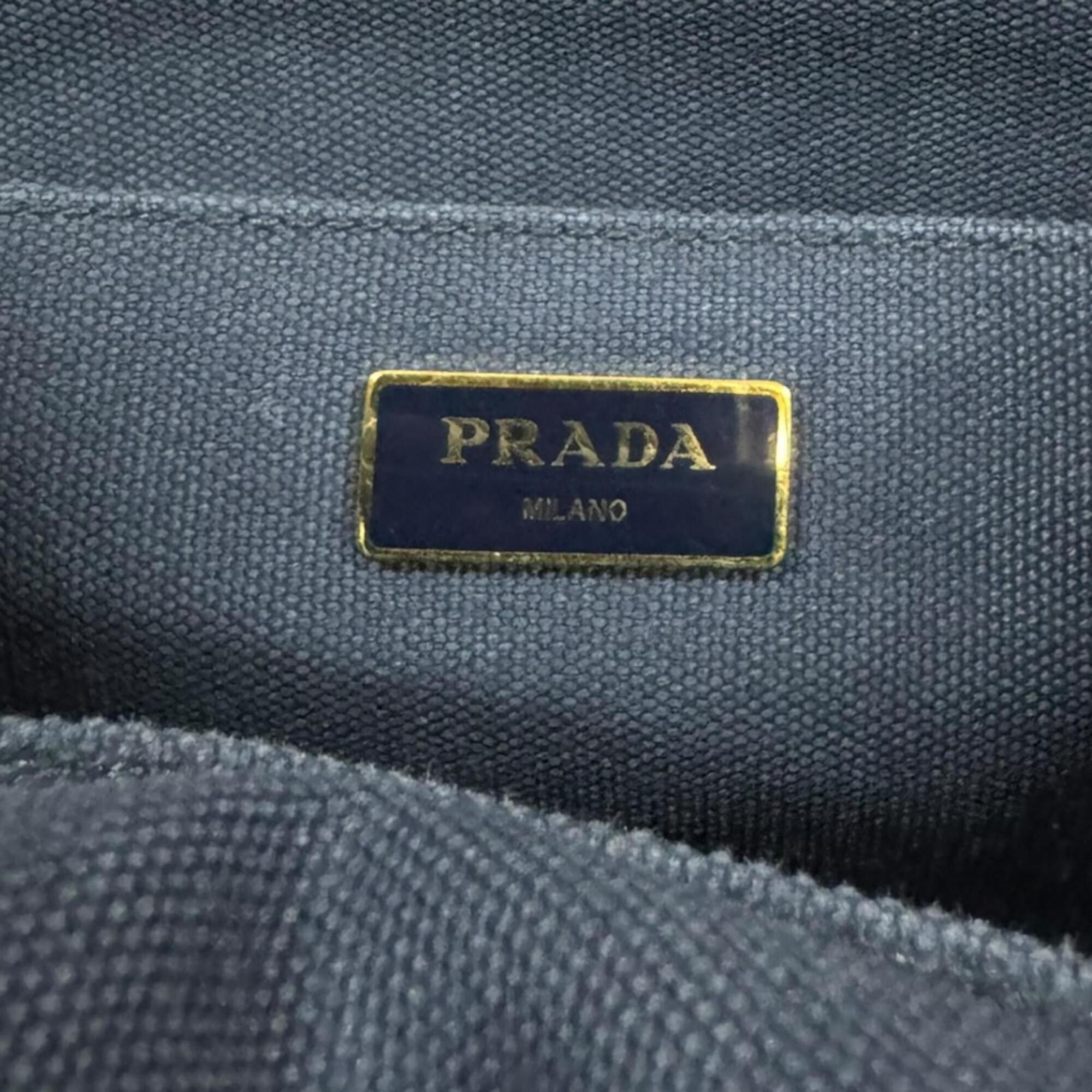 Canvas Shoulder Bag (Pre-Owned) - Prada - Modalova