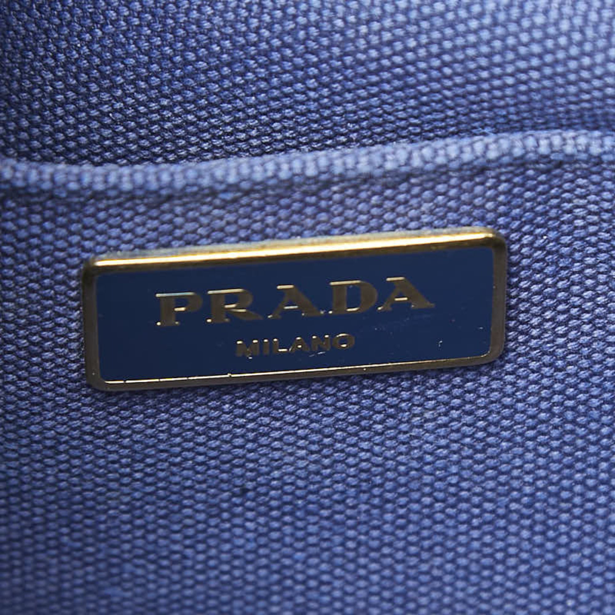 Canapa Canvas Handbag Shoulder Bag (Pre-Owned) - Prada - Modalova