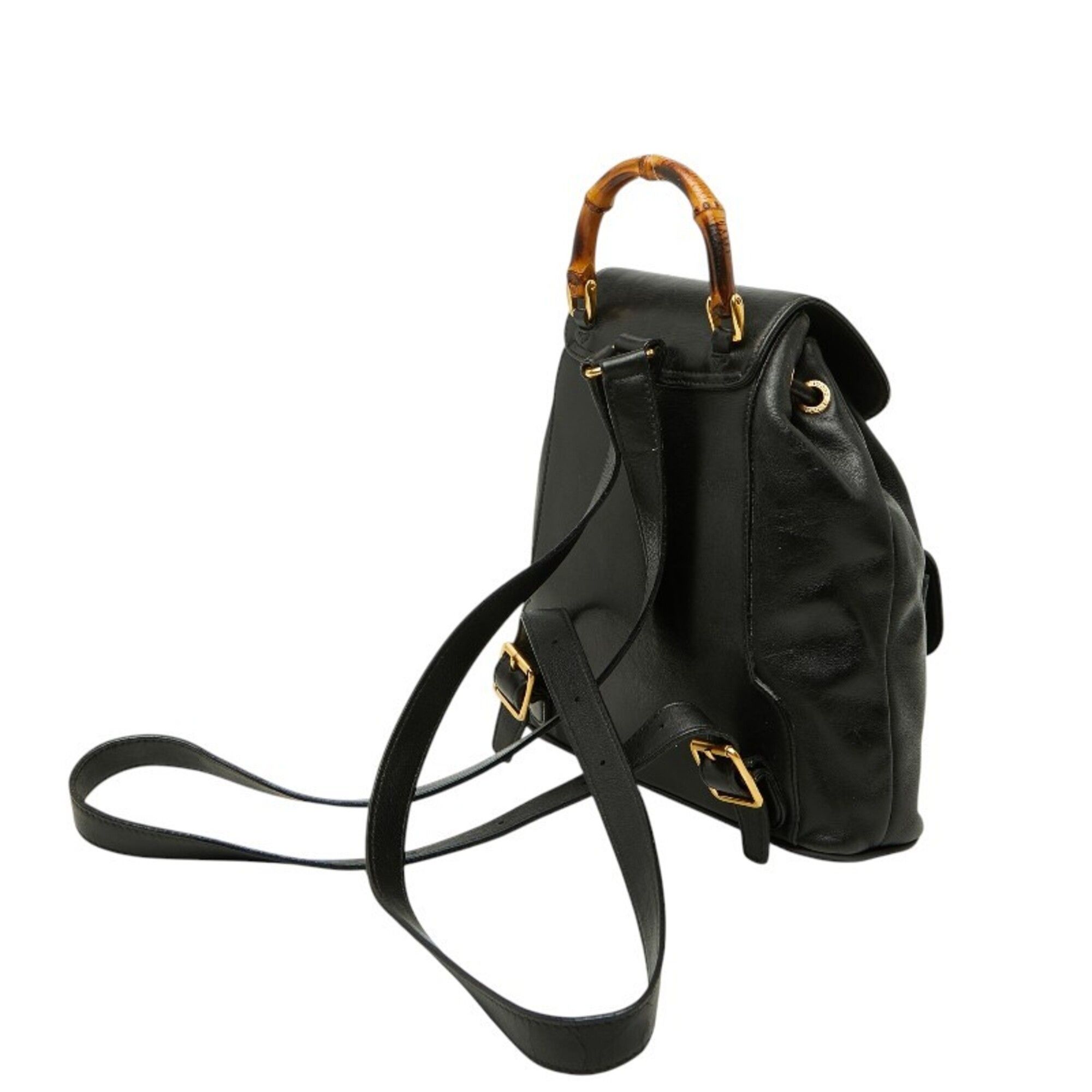 Gucci Black Leather (Pre-Owned) - Gucci - Modalova