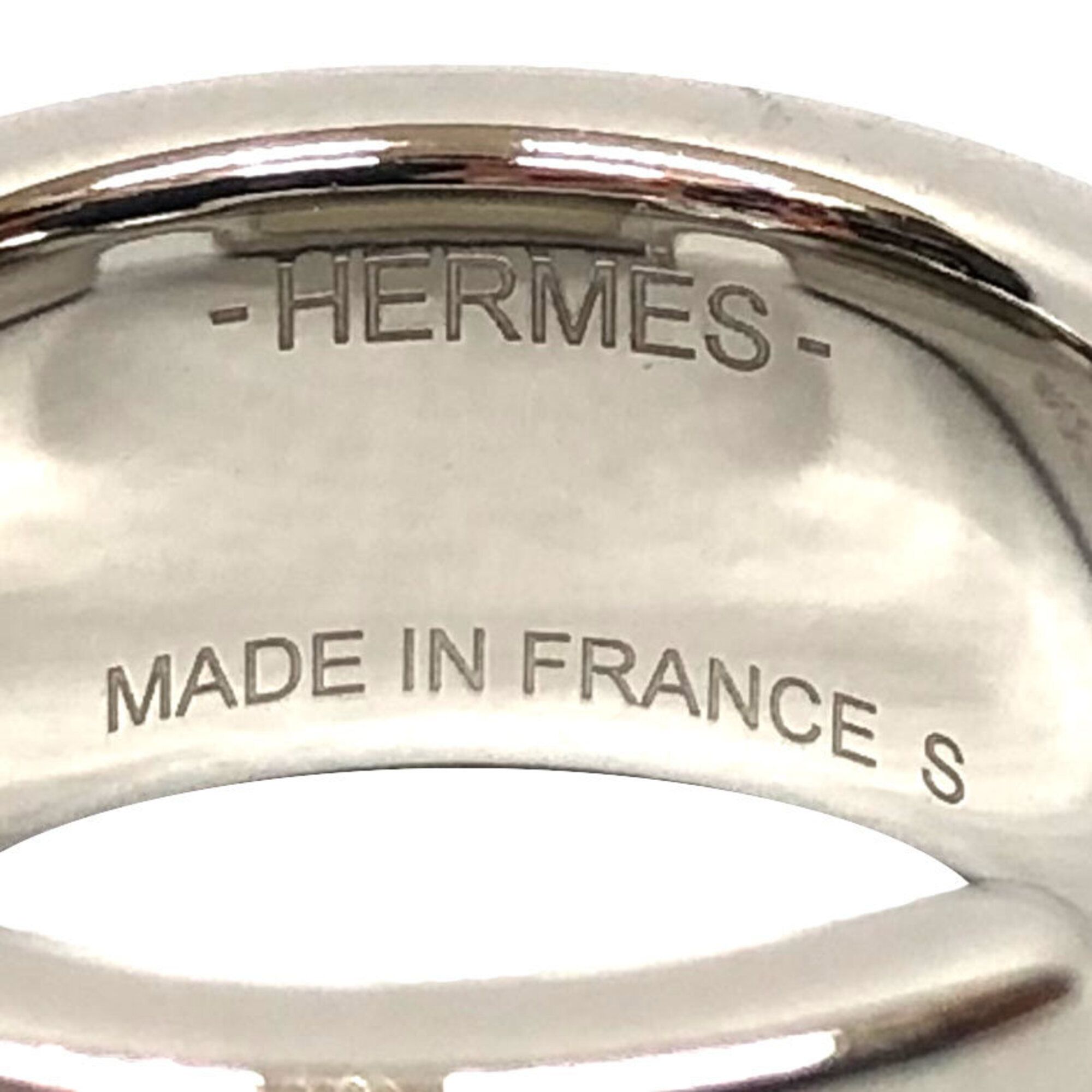 Leather Metal Band Ring (Pre-Owned) - Hermes - Modalova