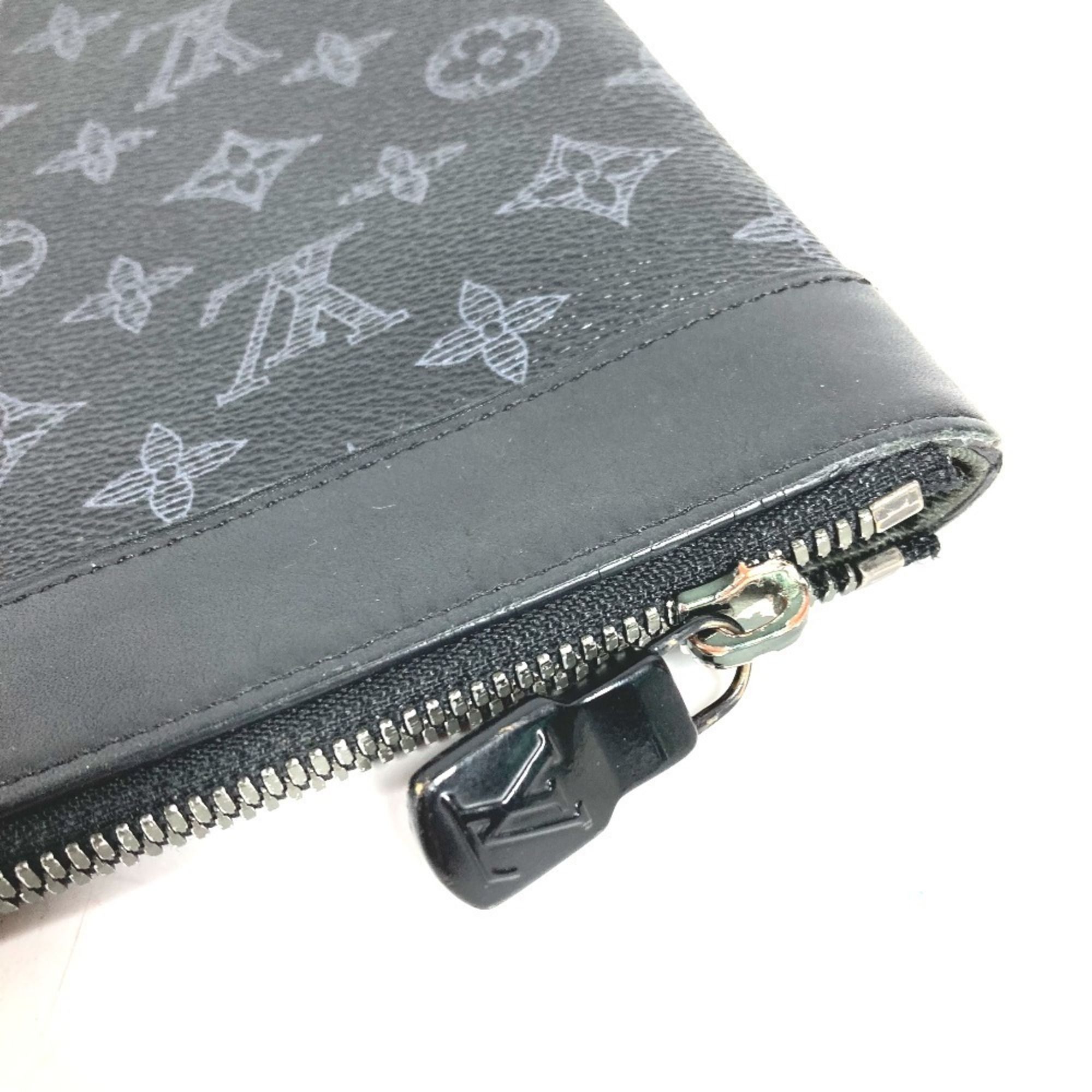 Monogram Eclipse Monogram Eclipse Clutch Bag Handbag Pochette (Pre-Owned) - Louis Vuitton - Modalova