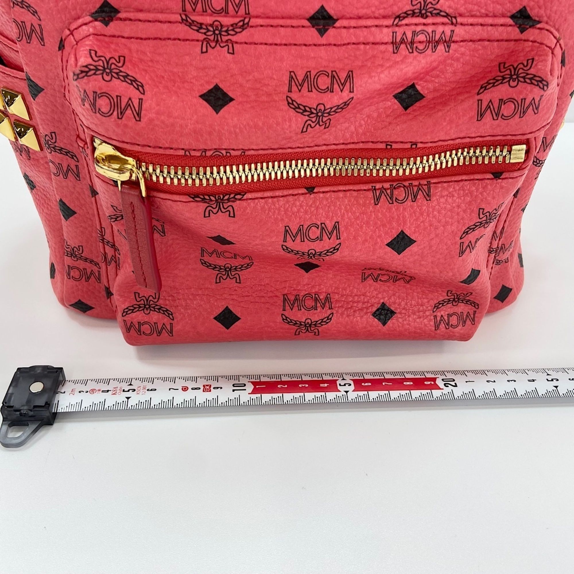 Mcm Red Color Backpack (Pre-Owned) - MCM - Modalova