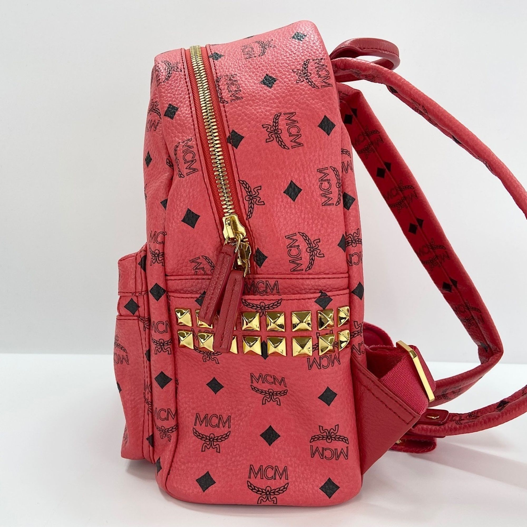 Mcm Red Color Backpack (Pre-Owned) - MCM - Modalova