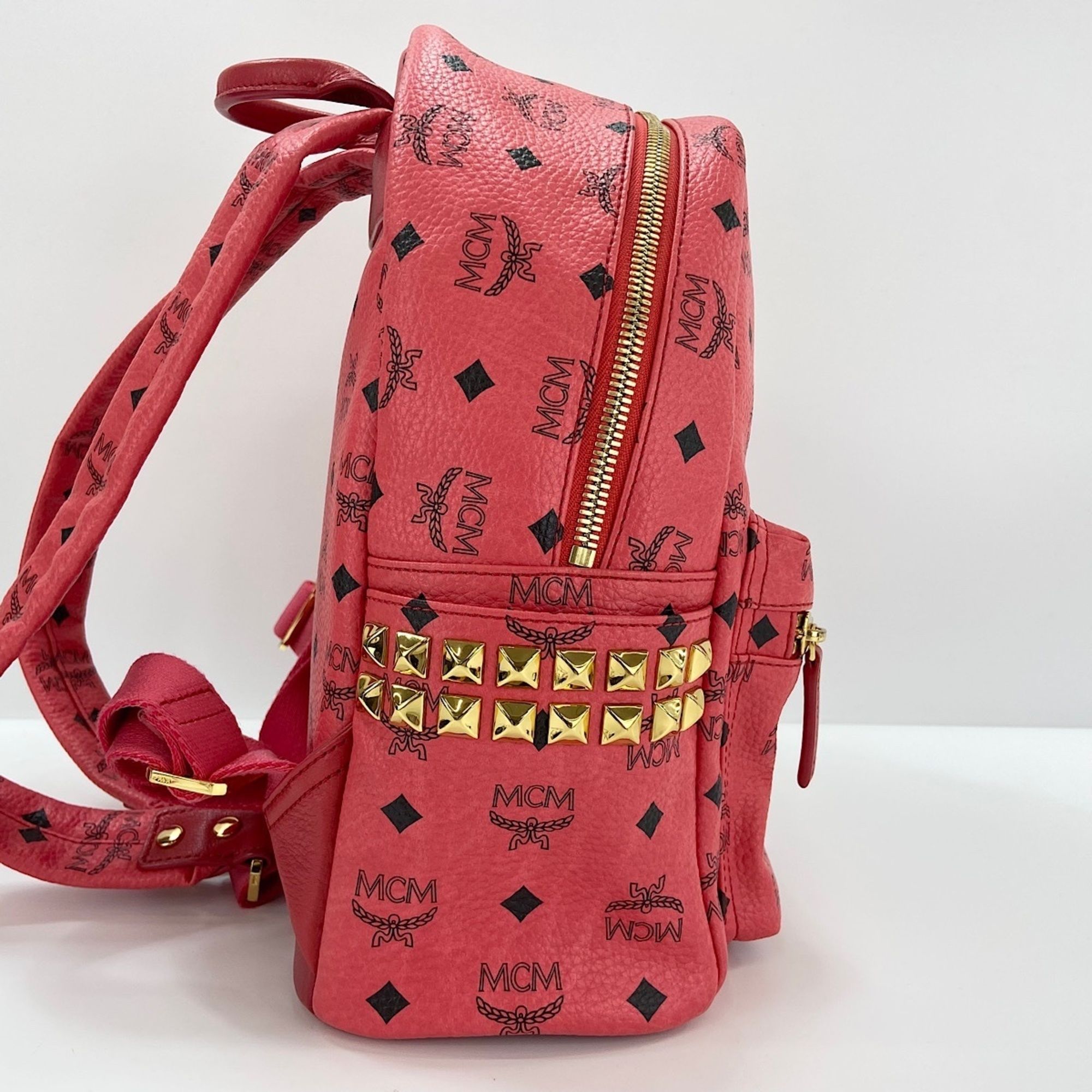 Mcm Red Color Backpack (Pre-Owned) - MCM - Modalova