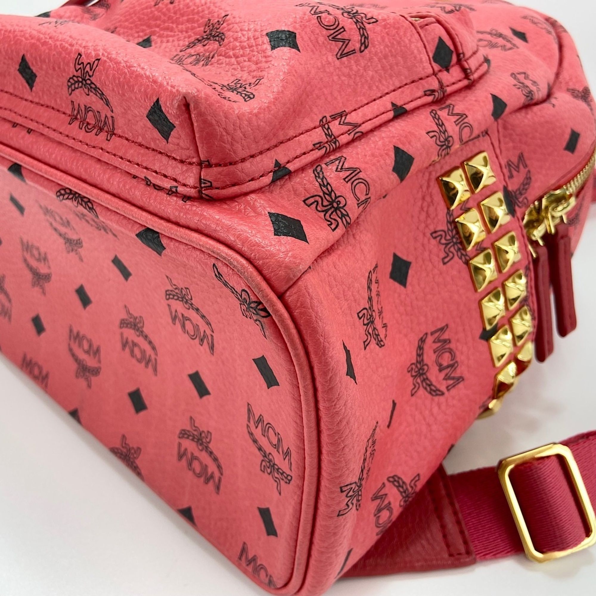 Mcm Red Color Backpack (Pre-Owned) - MCM - Modalova