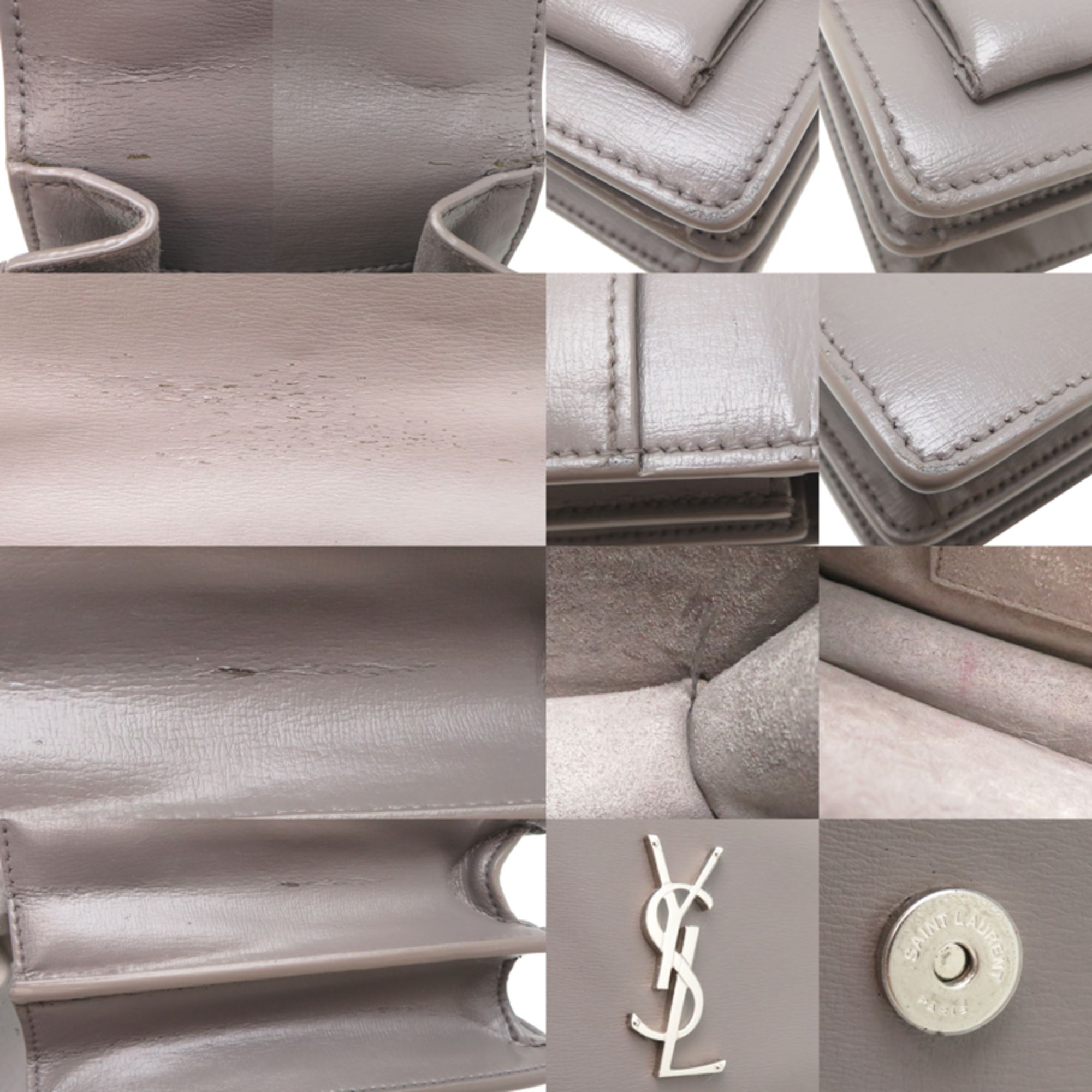 Leather Shoulder Bag (Pre-Owned) - Saint Laurent - Modalova