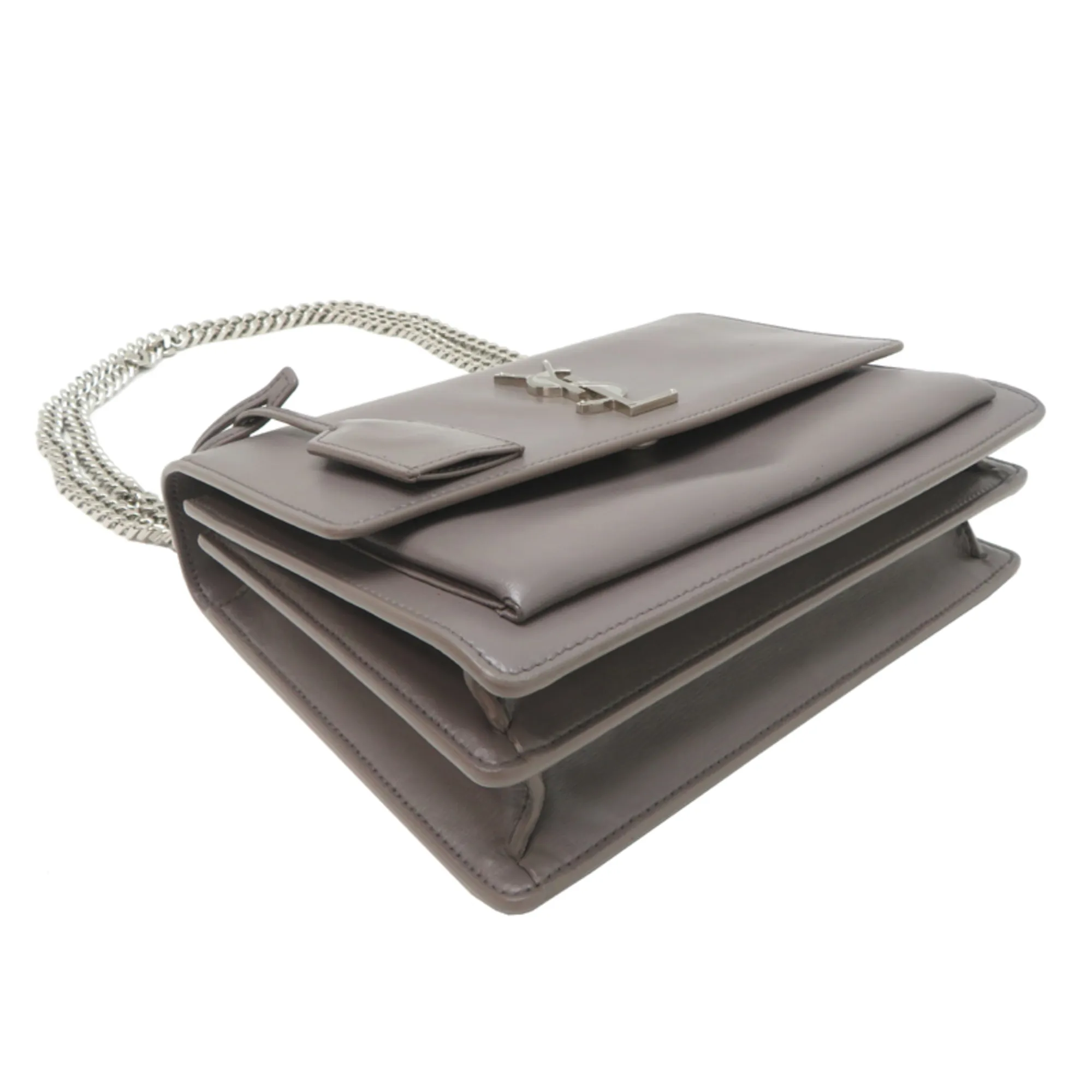 Leather Shoulder Bag (Pre-Owned) - Saint Laurent - Modalova