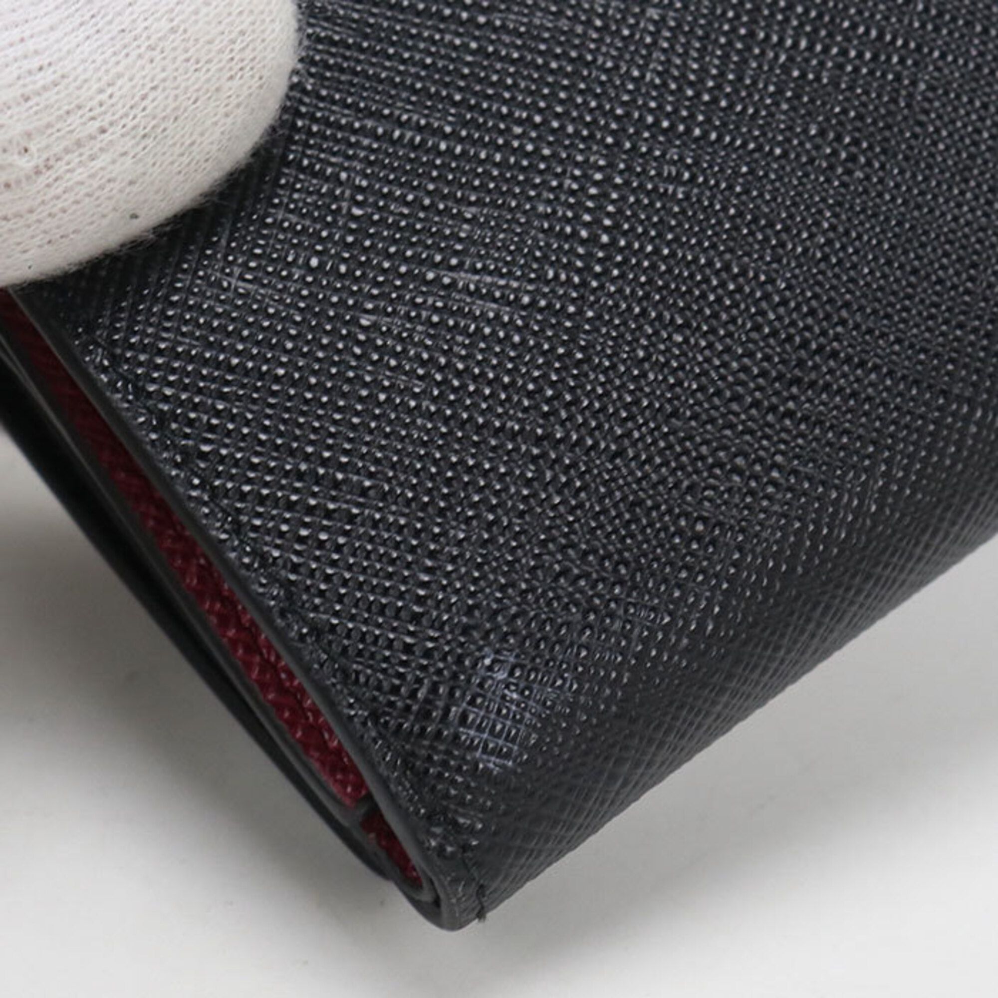 Leather Wallet (Tri-Fold) (Pre-Owned) - Prada - Modalova