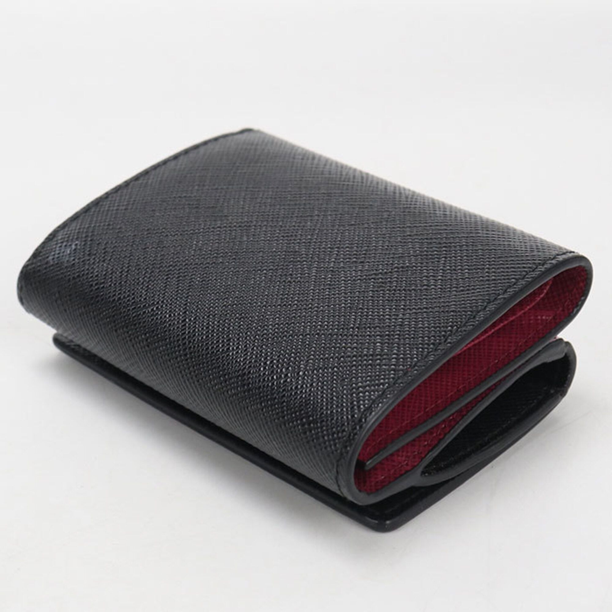 Leather Wallet (Tri-Fold) (Pre-Owned) - Prada - Modalova